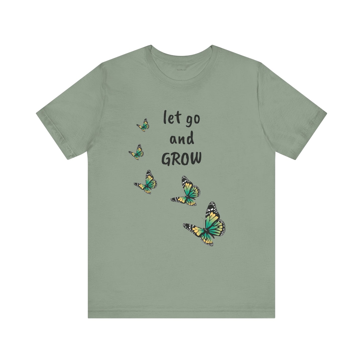 Let Go and GROW - Unisex Jersey Short Sleeve Tee