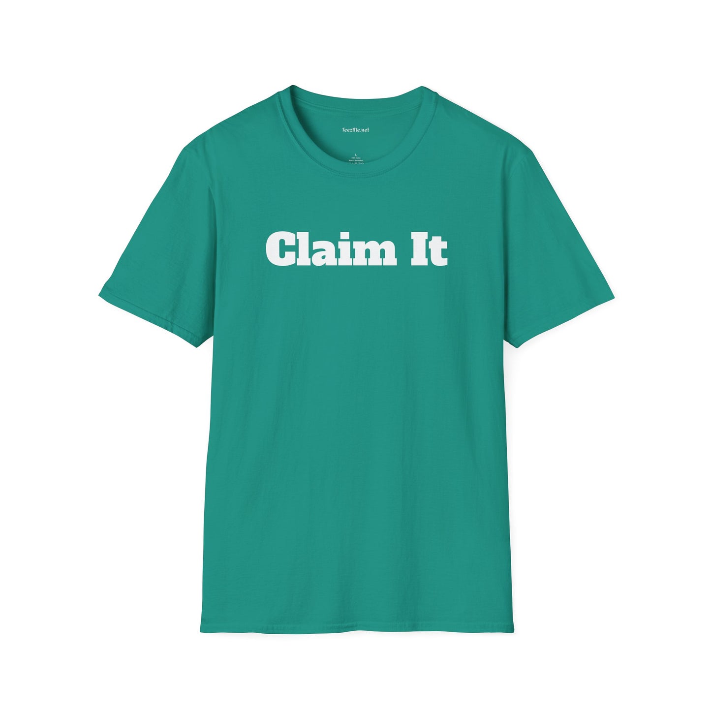 Claim It - Unisex Softstyle T-Shirt 100% Cotton Graphic