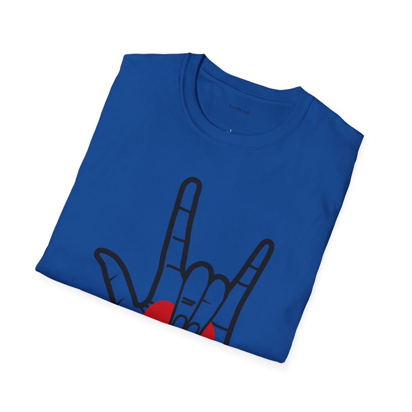 ASL Love  - Unisex Softstyle T-Shirt 100% Cotton Graphic