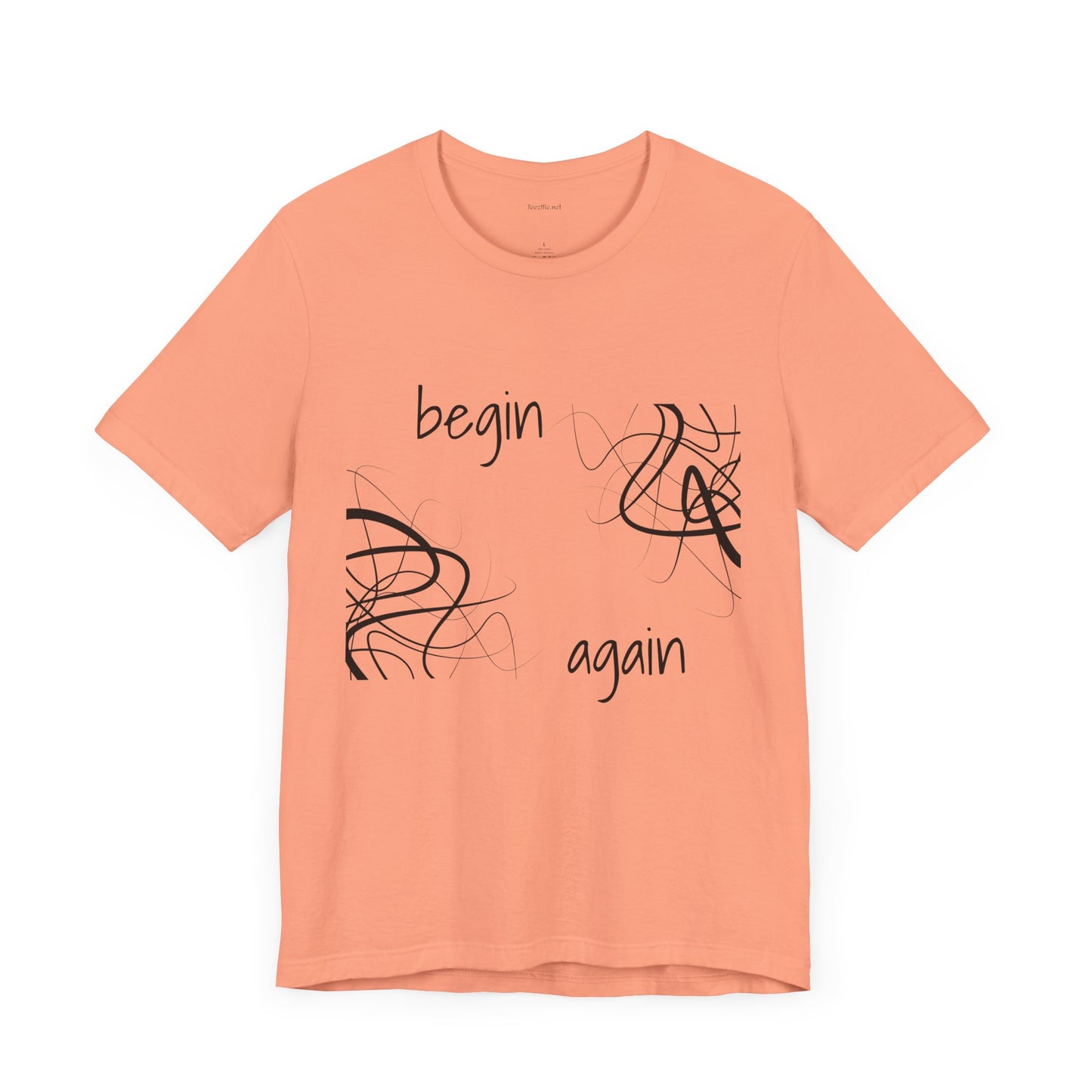 Begin Again - Unisex Jersey Short Sleeve Tee