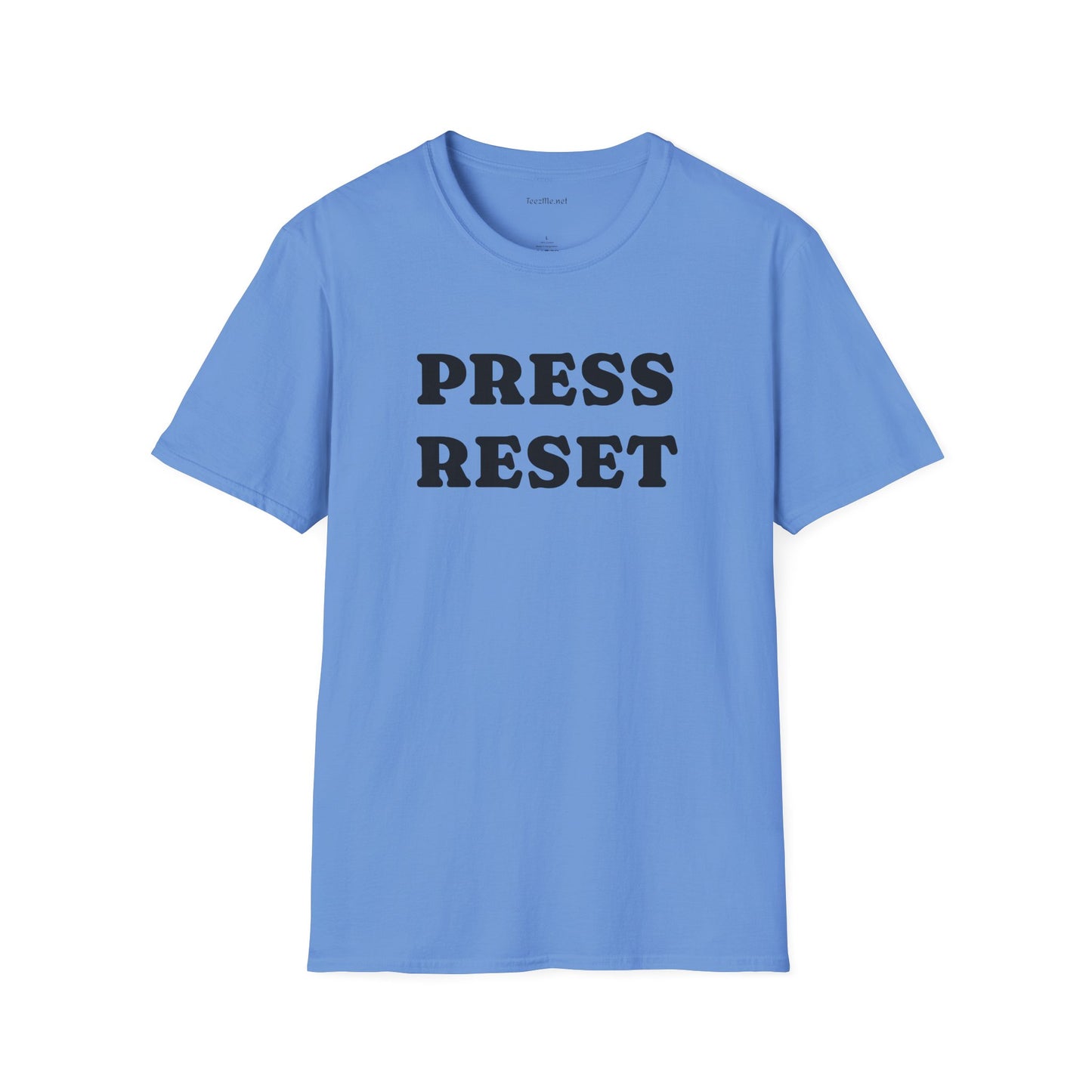 Press Reset - Unisex Softstyle T-Shirt 100% Cotton Graphic
