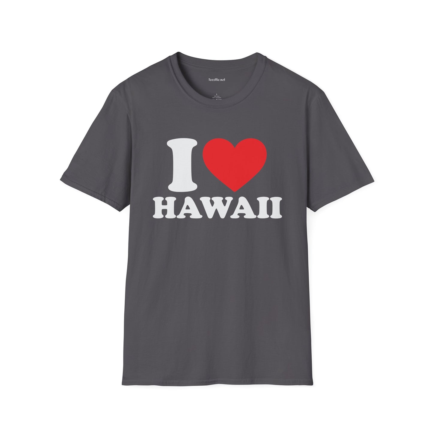 I Love Hawaii Unisex Softstyle T-Shirt 100% Cotton