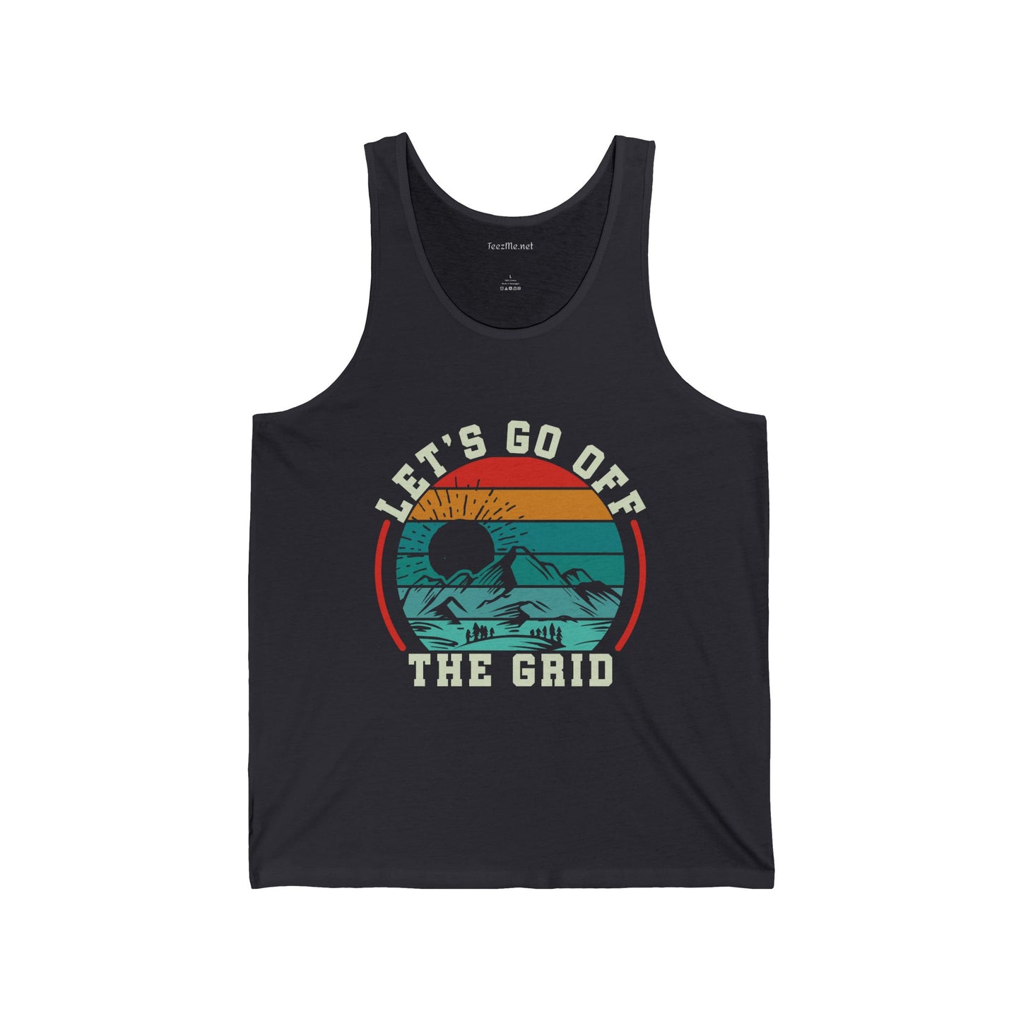 Let's Go Off The Grid - Unisex Jersey Tank