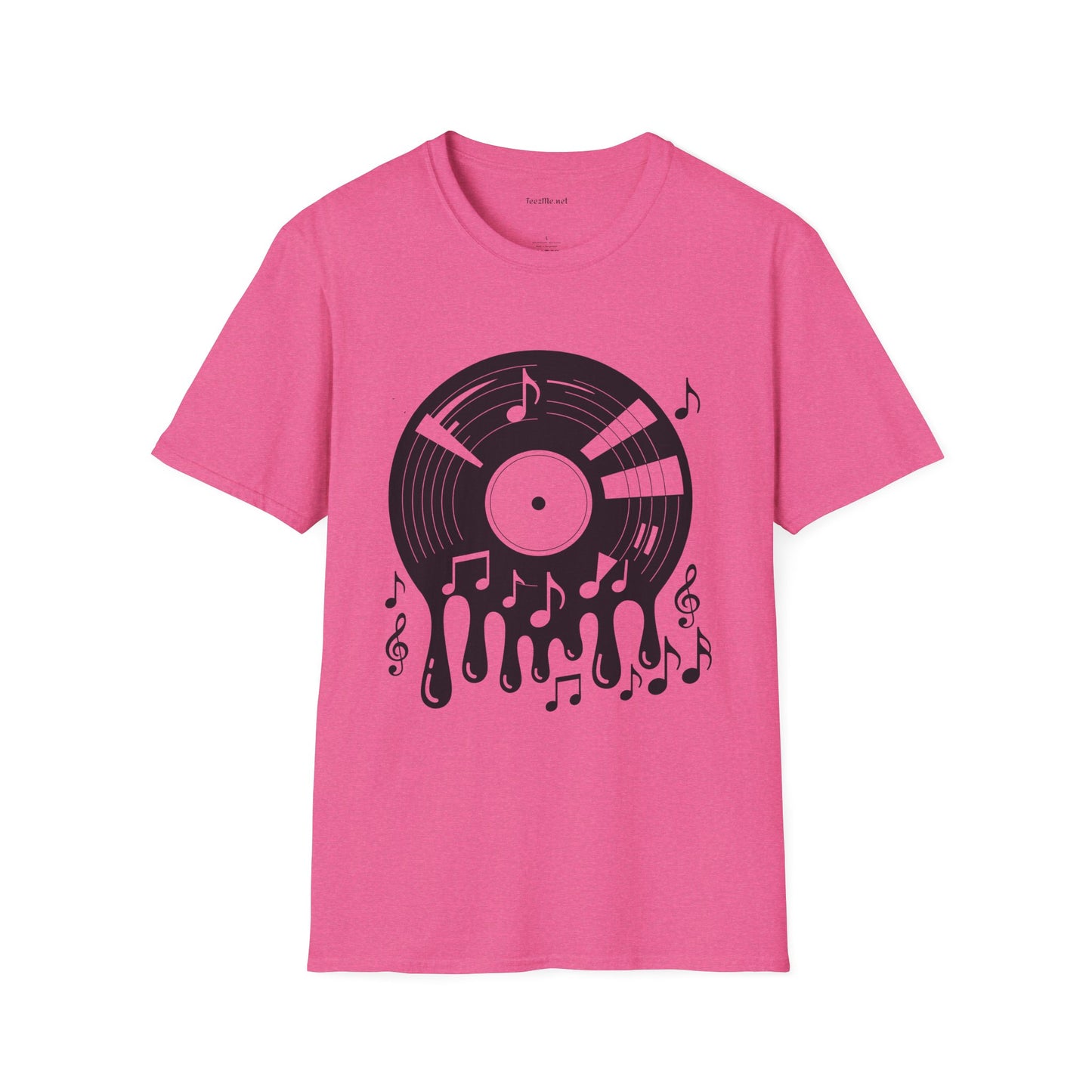 Spinning Vinyl Unisex Softstyle T-Shirt 100% Cotton Graphic