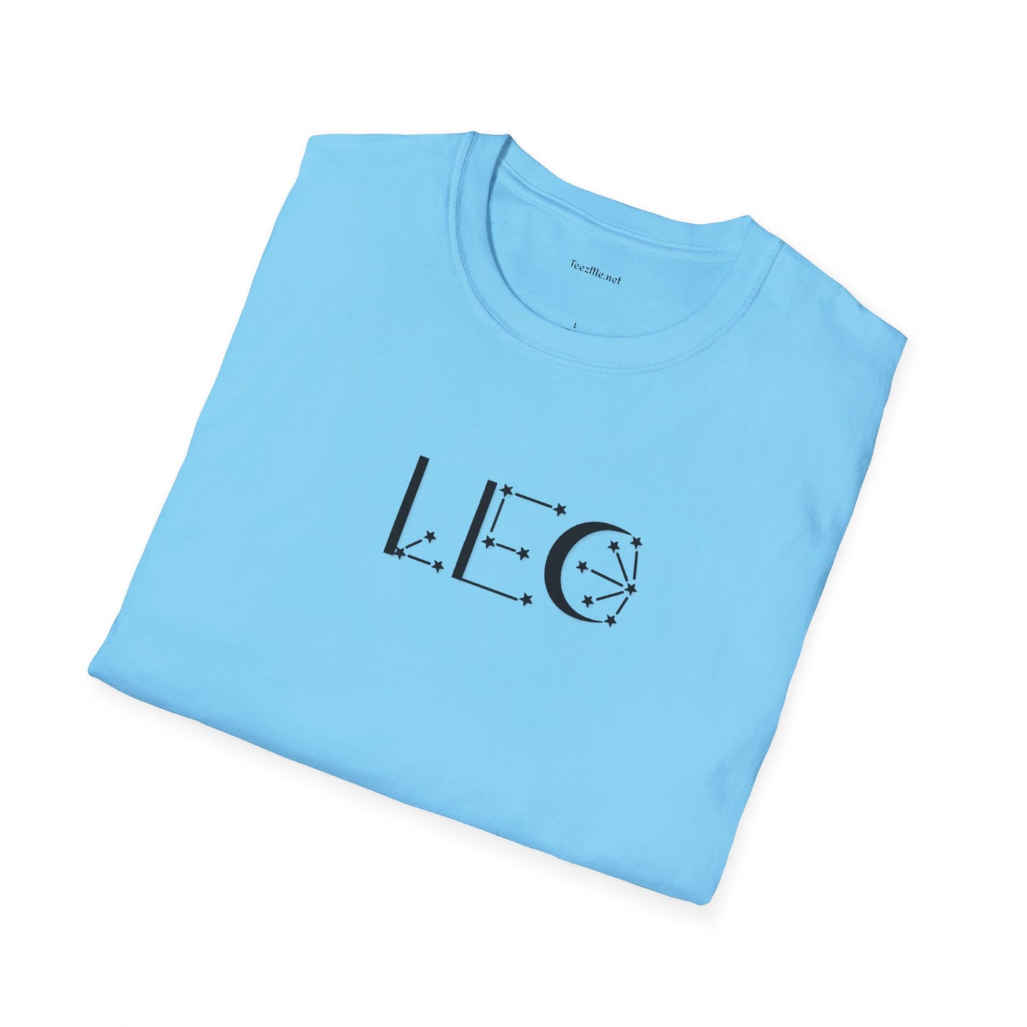 Leo Zodiac - Unisex Softstyle T-Shirt 100% Cotton Graphic