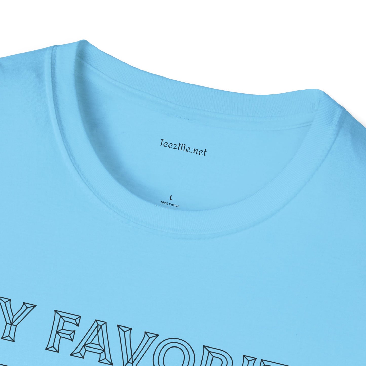 My favorite mistake - Unisex Softstyle T-Shirt 100% Cotton Graphic