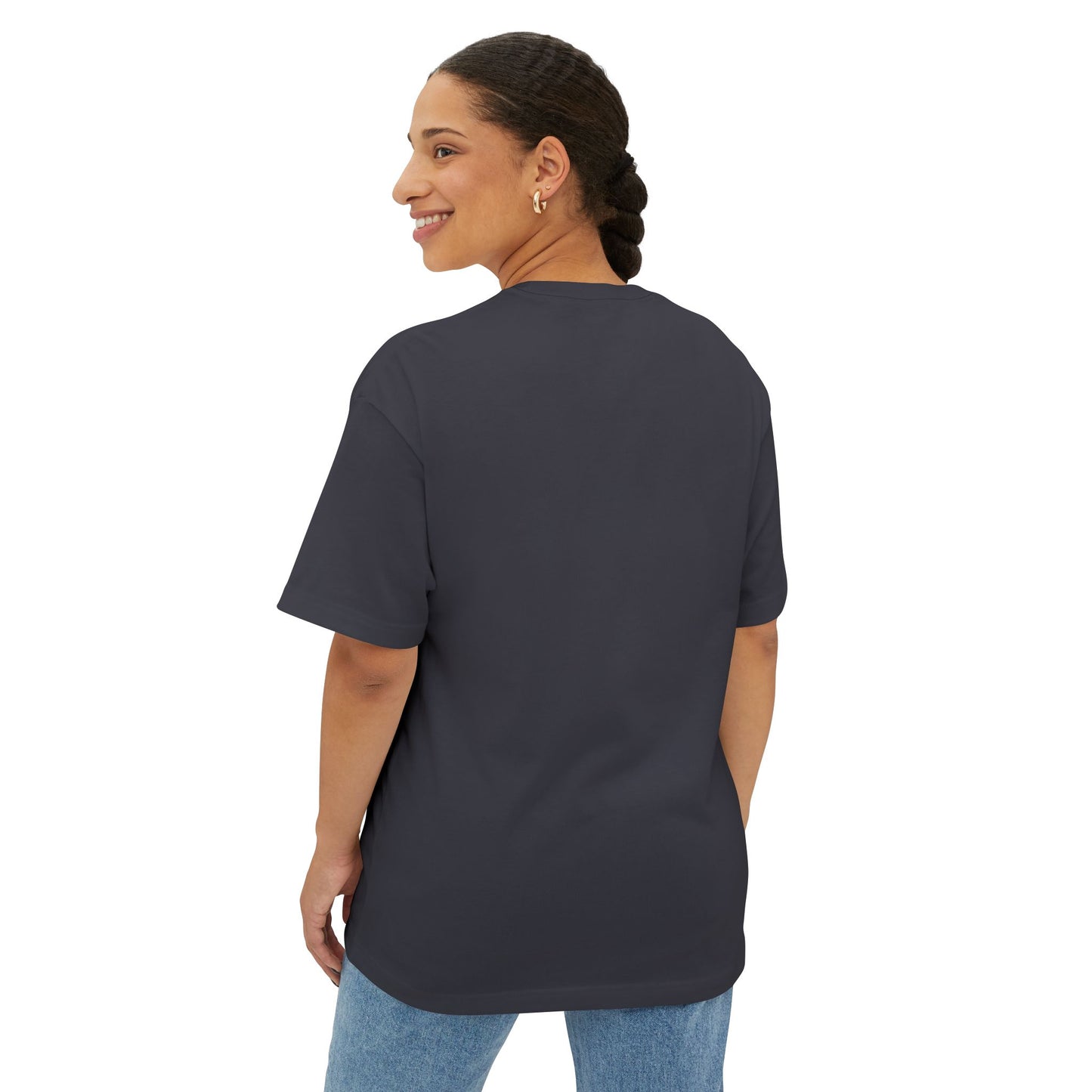 Good Vibes Only Goth Unisex Oversized Boxy Tee