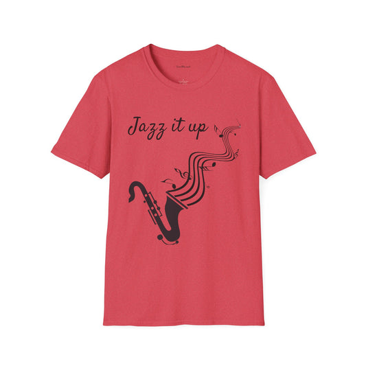 Jazz it up Unisex Softstyle T-Shirt 100% Cotton Graphic