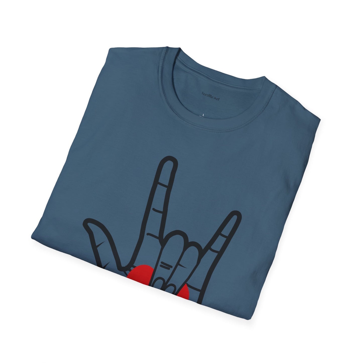 ASL Love  - Unisex Softstyle T-Shirt 100% Cotton Graphic