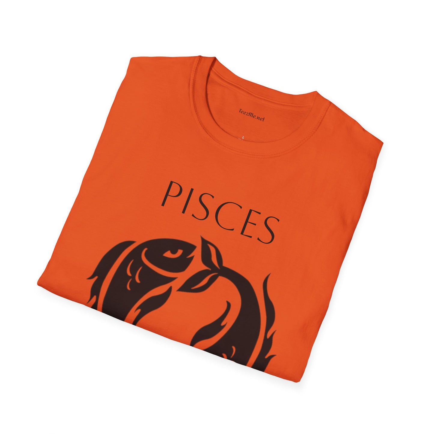 PISCES - Unisex Softstyle T-Shirt 100% Cotton Graphic