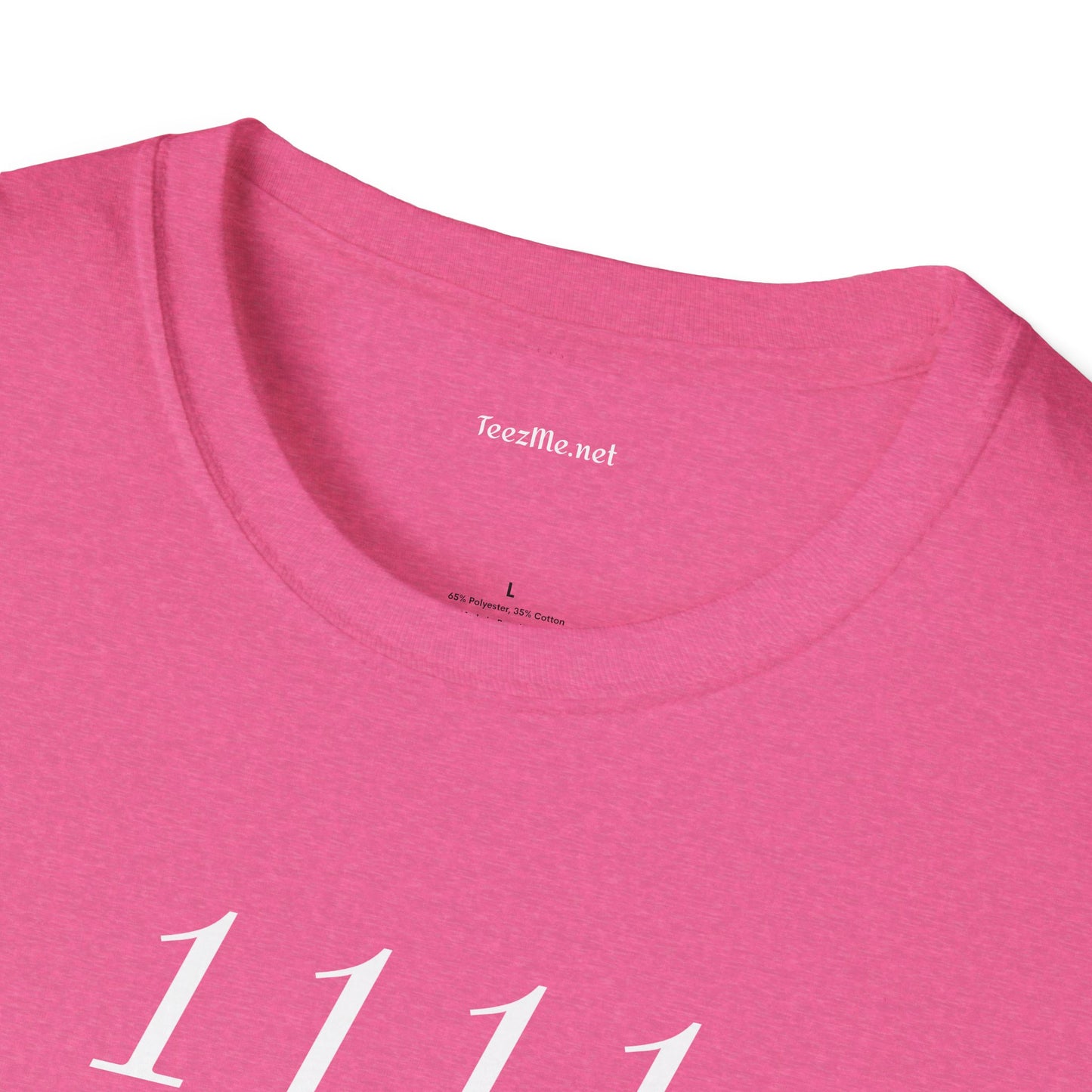 1111 (new beginnings) - Unisex Softstyle T-Shirt 100% Cotton Graphic #angel numbers