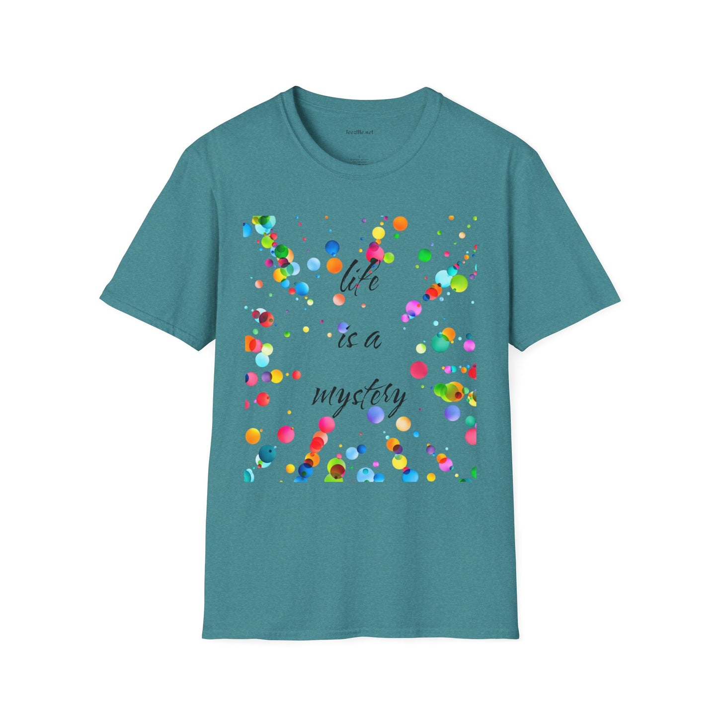 Life is a mystery - Unisex Softstyle T-Shirt 100% Cotton Graphic