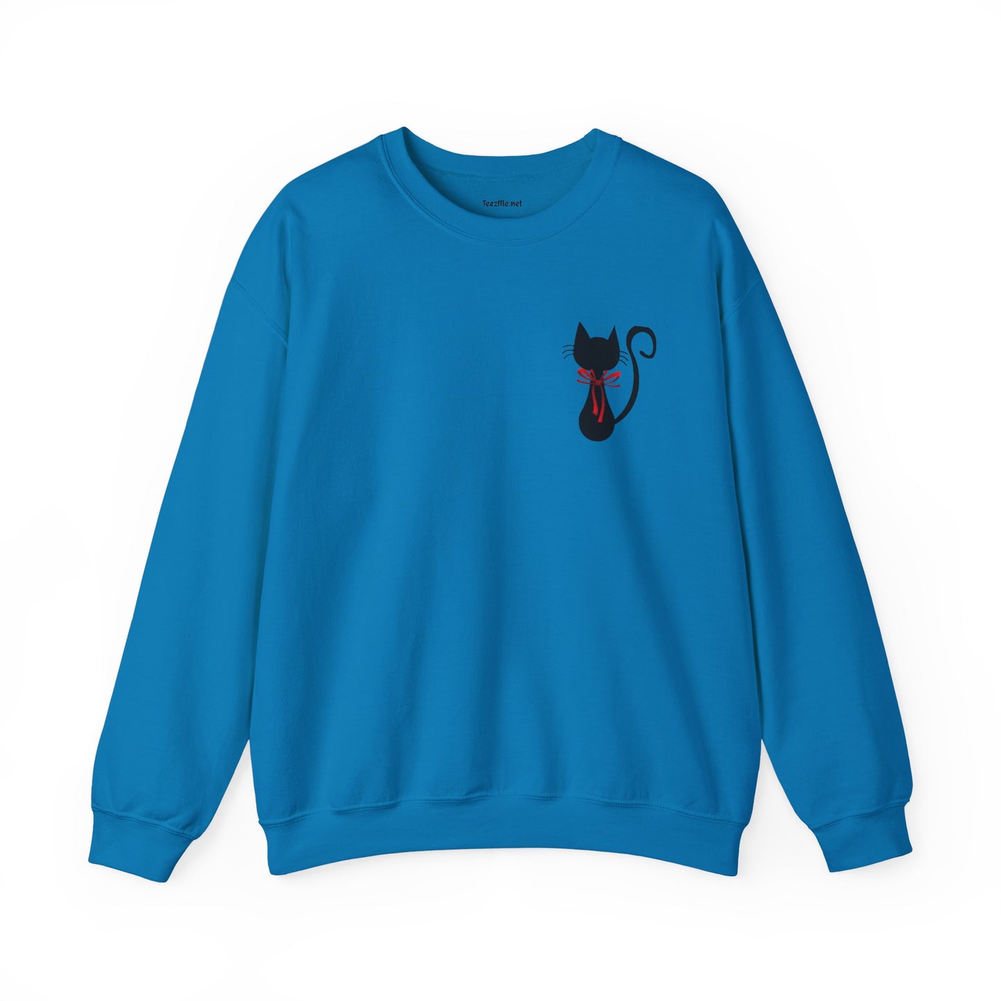 Black cat - Unisex Heavy Blend™ Crewneck Sweatshirt