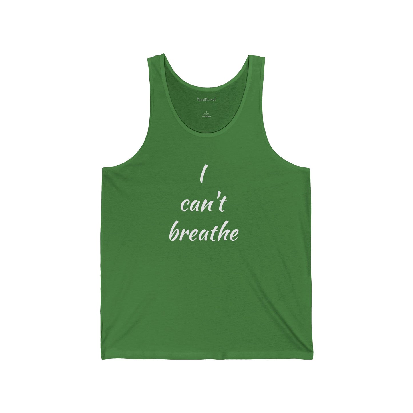 I can't breathe - Unisex Jersey Tank