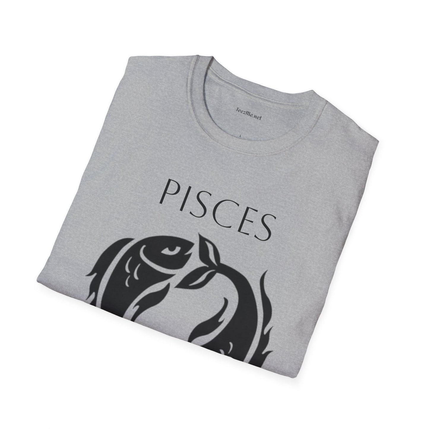 PISCES - Unisex Softstyle T-Shirt 100% Cotton Graphic