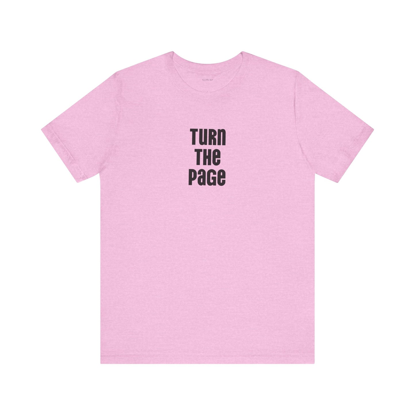 Turn the Page - Unisex Jersey Short Sleeve Tee