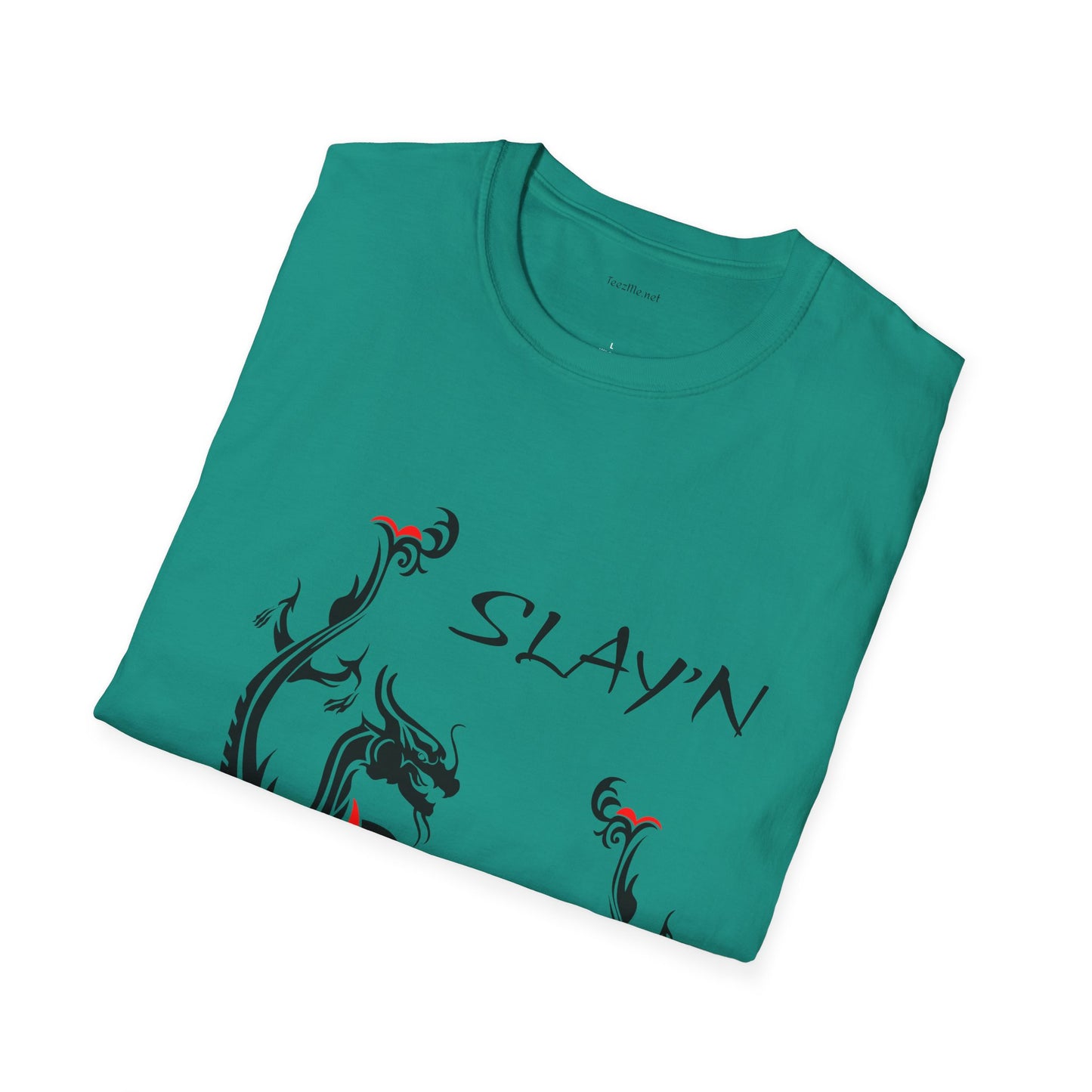 SLAY'N - Unisex Softstyle T-Shirt 100% Cotton Graphic