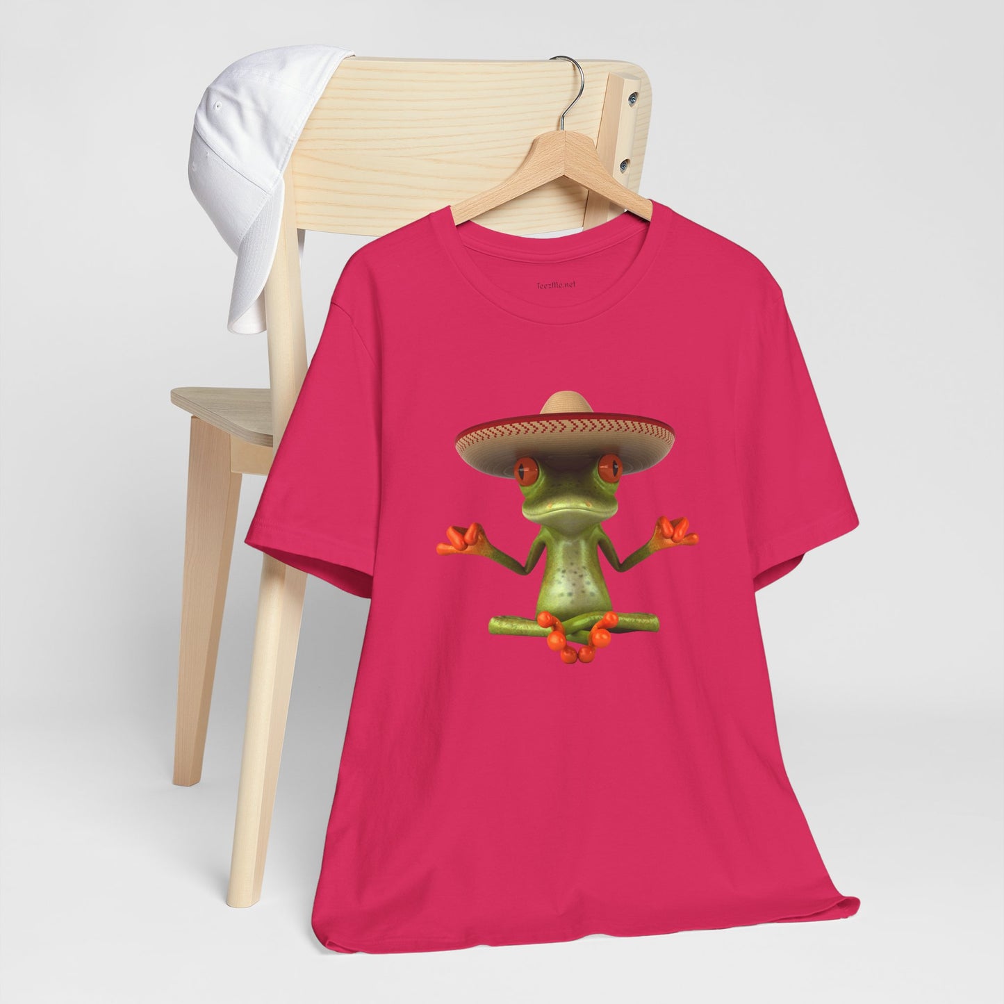 Frog Meditating - Unisex Jersey Short Sleeve Tee