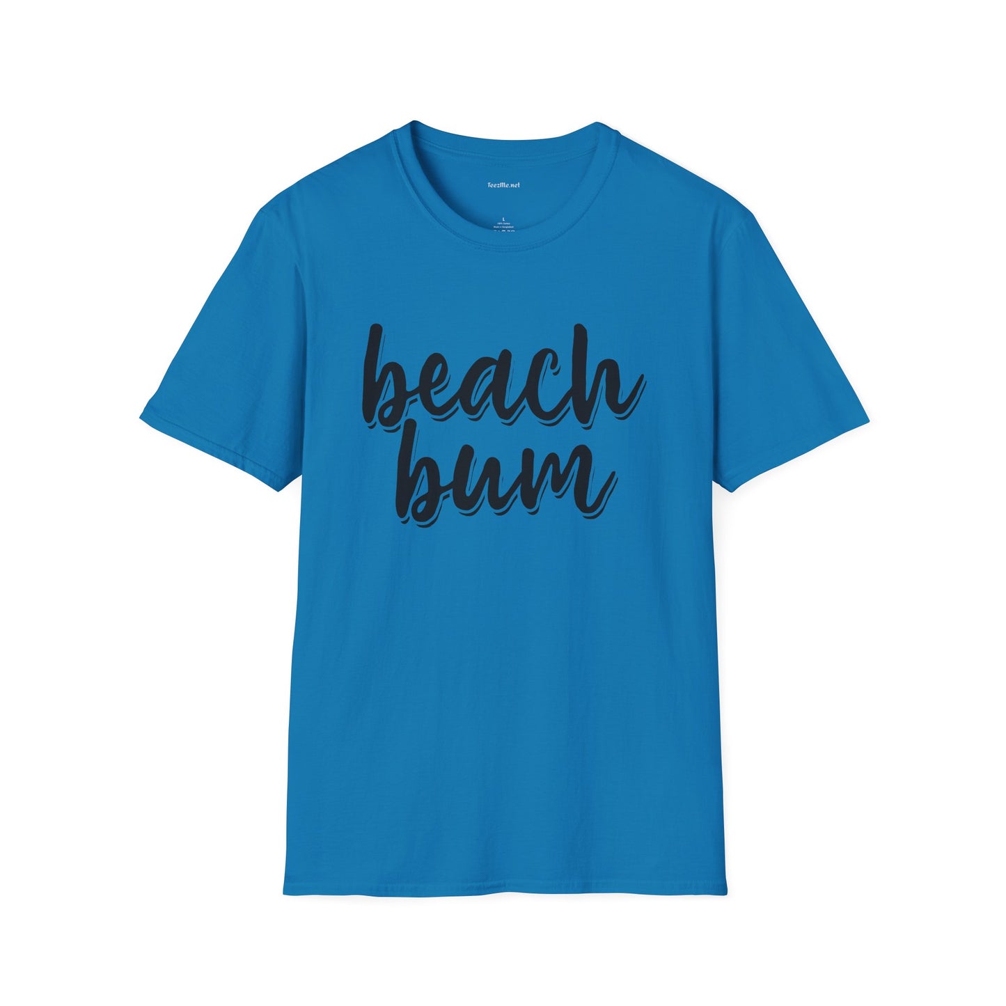 Beach Bum - Unisex Softstyle T-Shirt 100% Cotton Graphic (1)