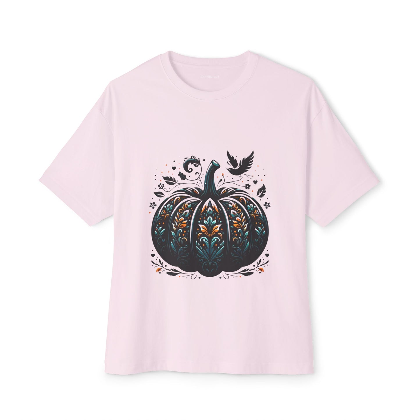 Goth Pumpkin2 - Unisex Oversized Boxy Tee