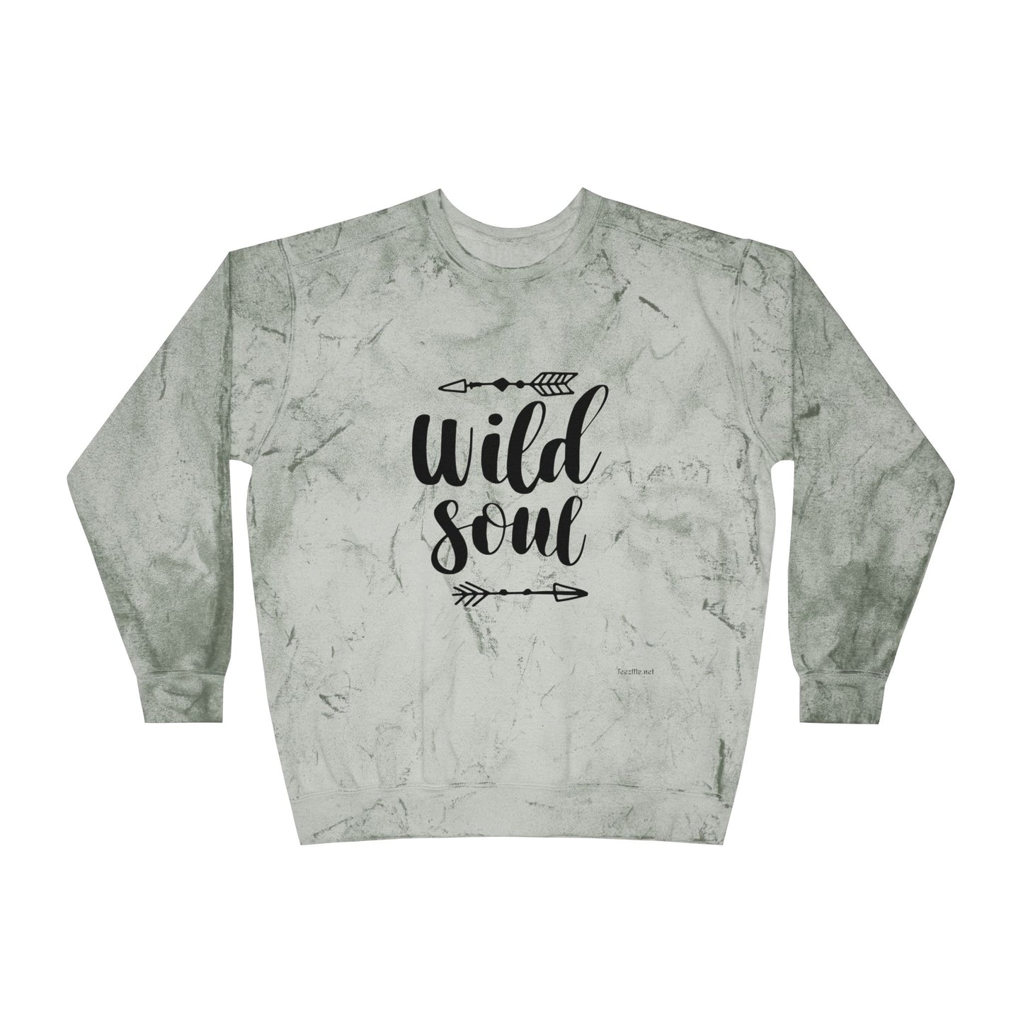 Wild Soul - Unisex Color Blast Crewneck Sweatshirt