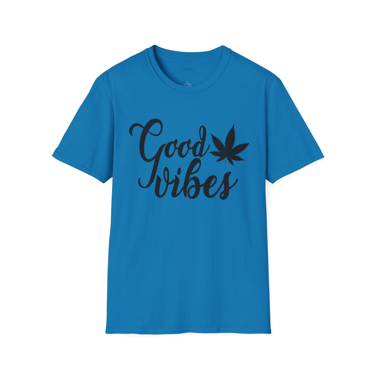 Good Vibes Weed - Unisex Softstyle T-Shirt 100% Cotton Graphic