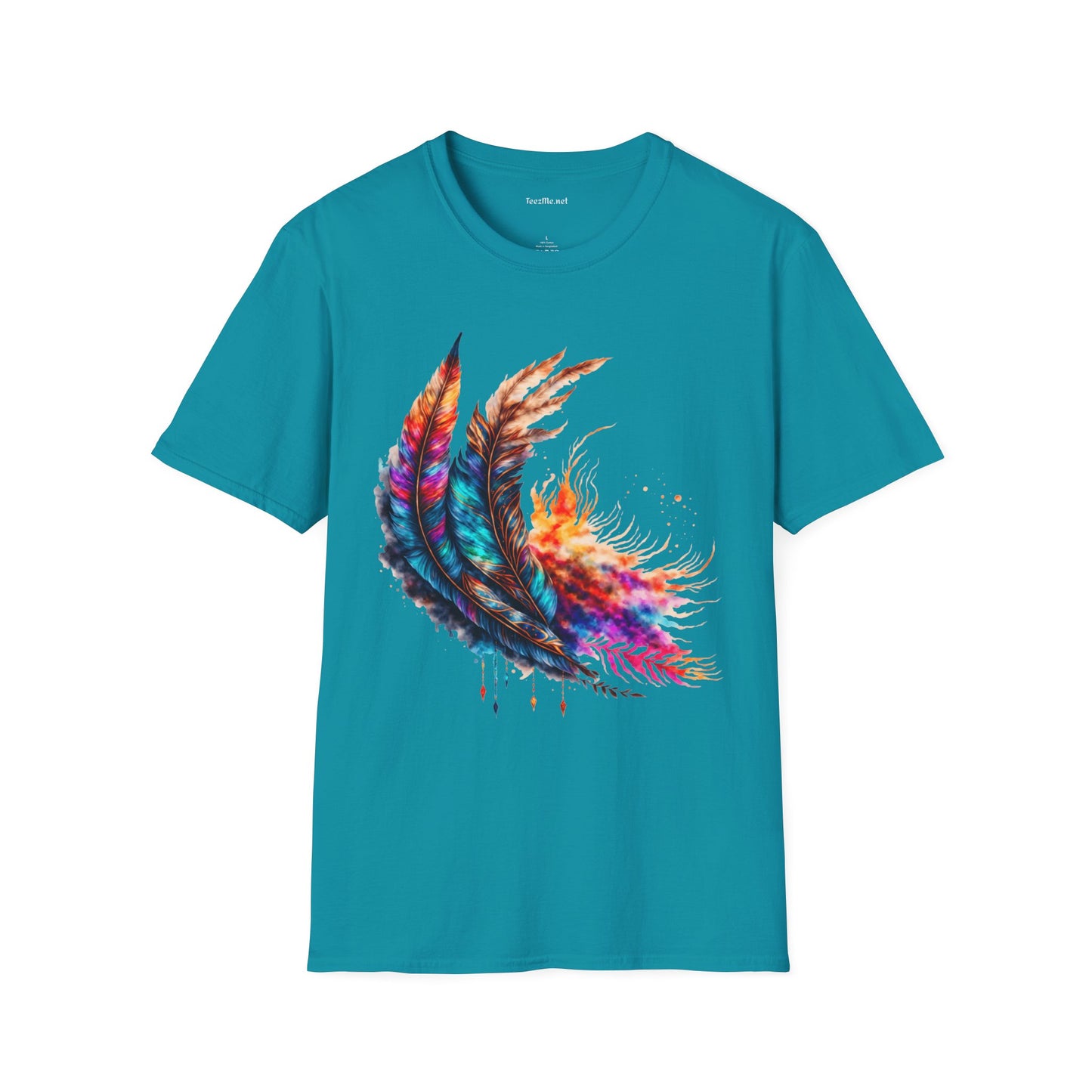 Eagle Feather (1) Unisex Softstyle T-Shirt 100% Cotton Graphic