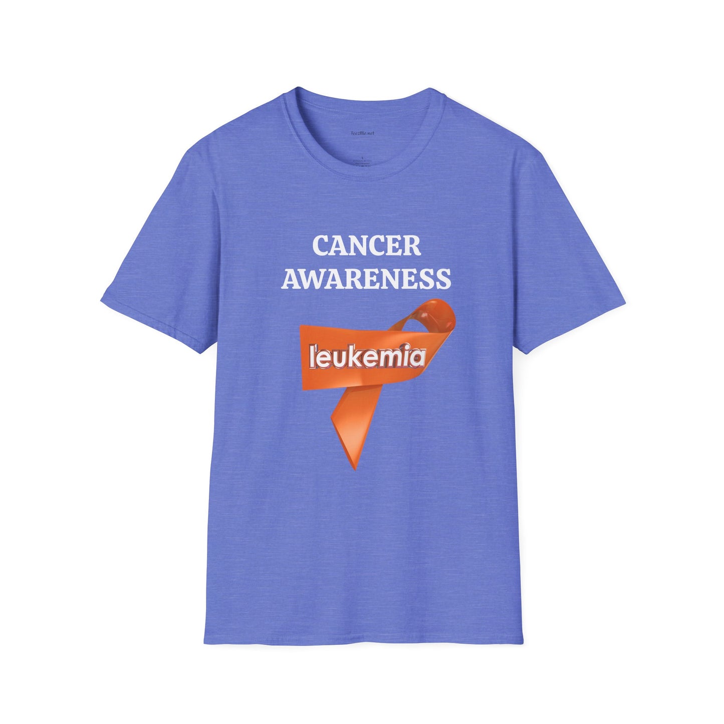 Leukemia Cancer Awareness - Unisex Softstyle T-Shirt 100% Cotton Graphic
