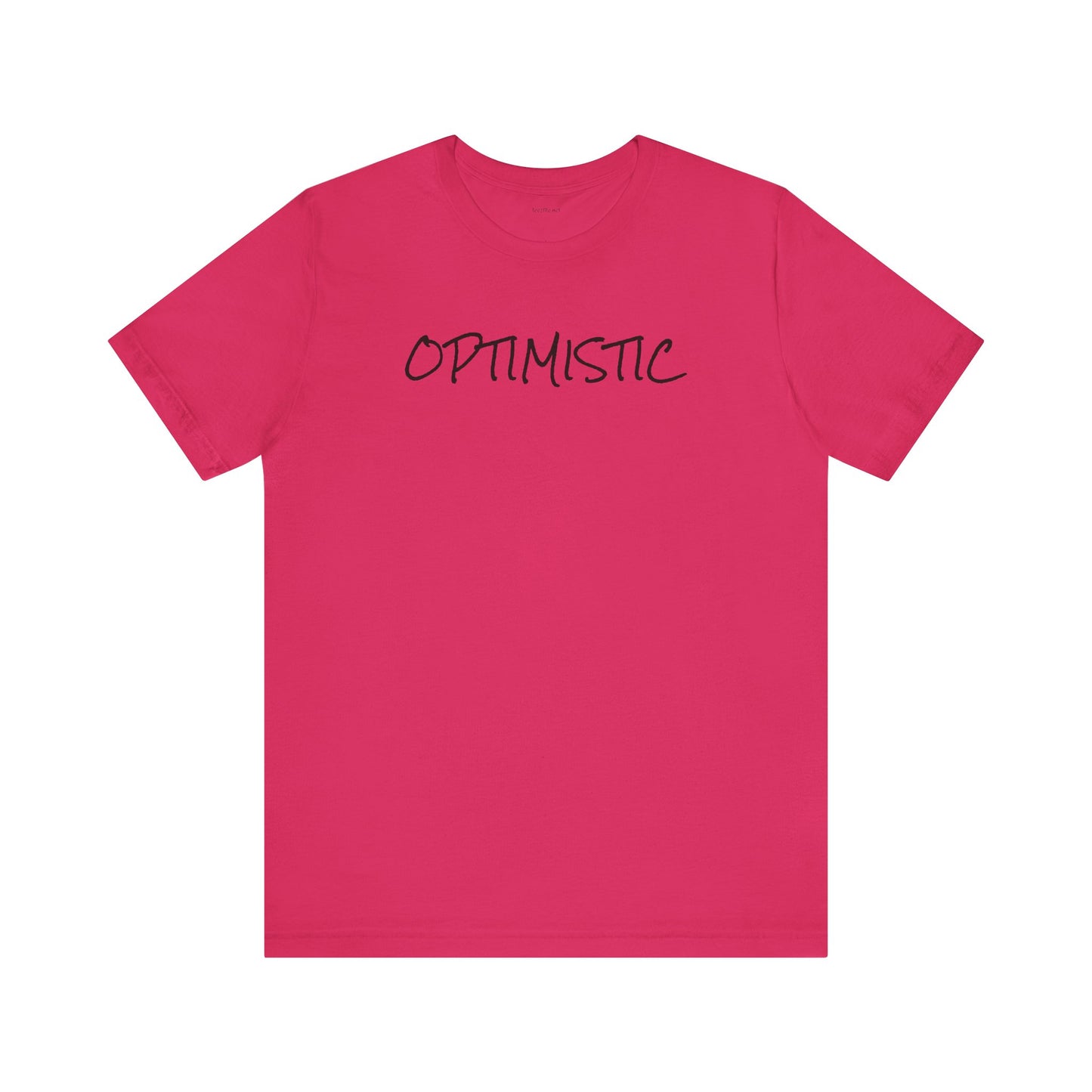 OPTIMISTIC - Unisex Jersey Short Sleeve Tee