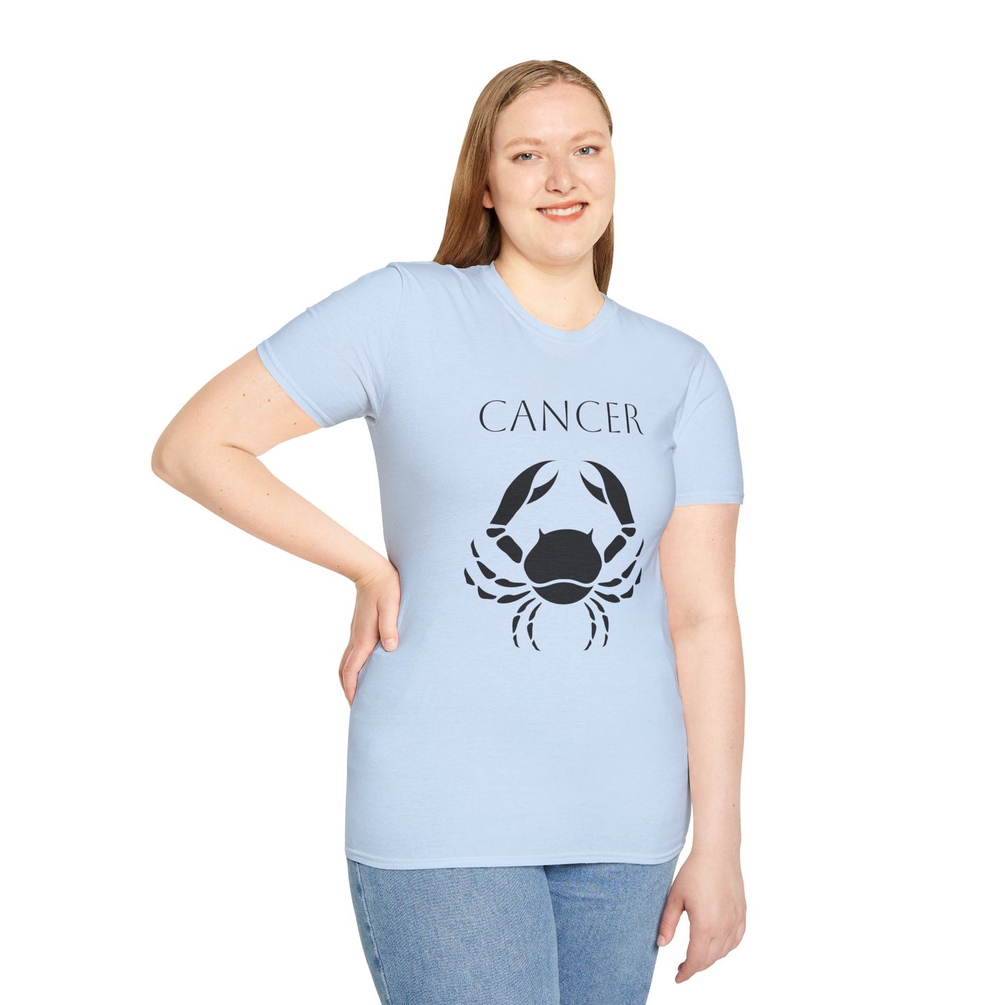 CANCER - Unisex Softstyle T-Shirt 100% Cotton Graphic