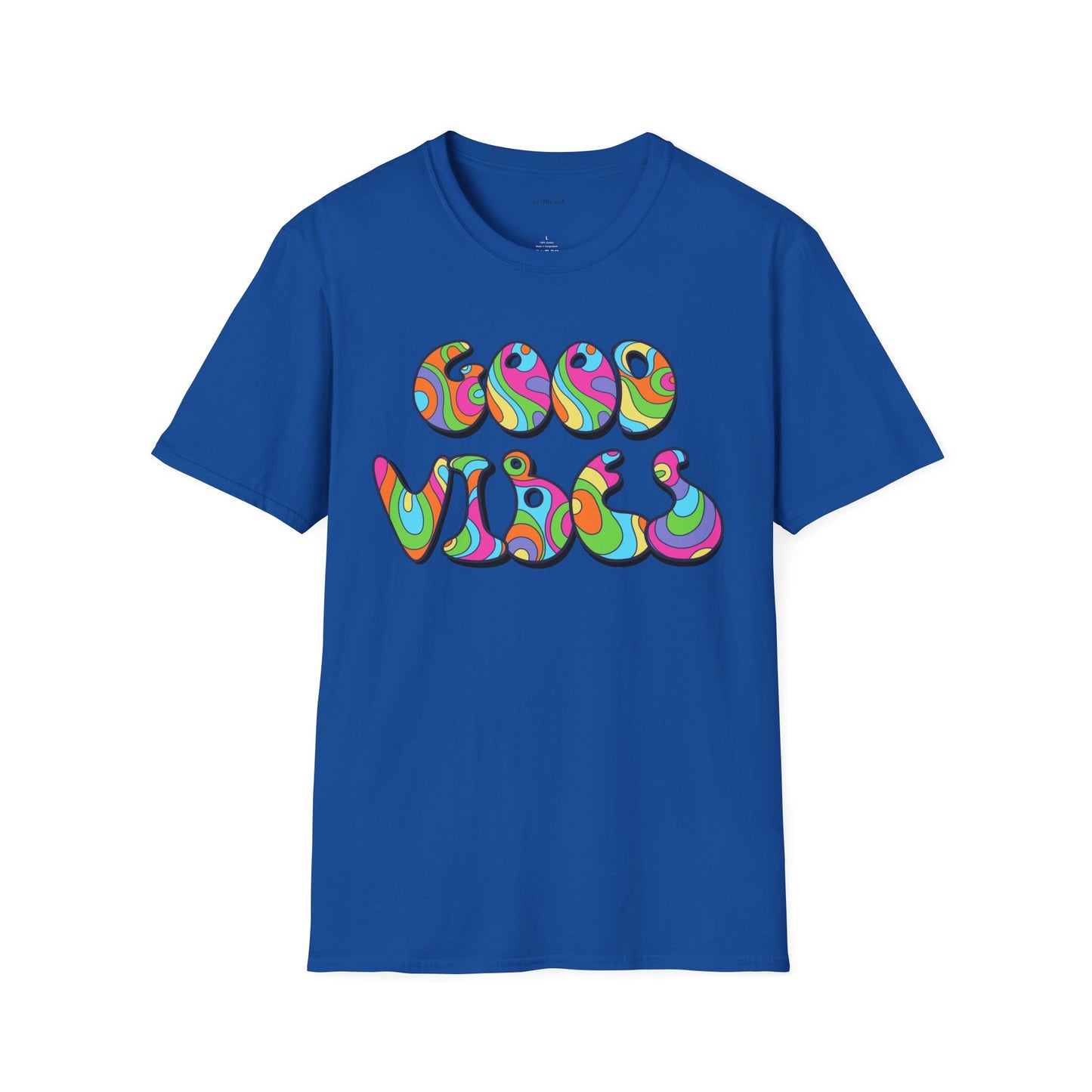 Good Vibes - Unisex Softstyle T-Shirt 100% Cotton Graphic