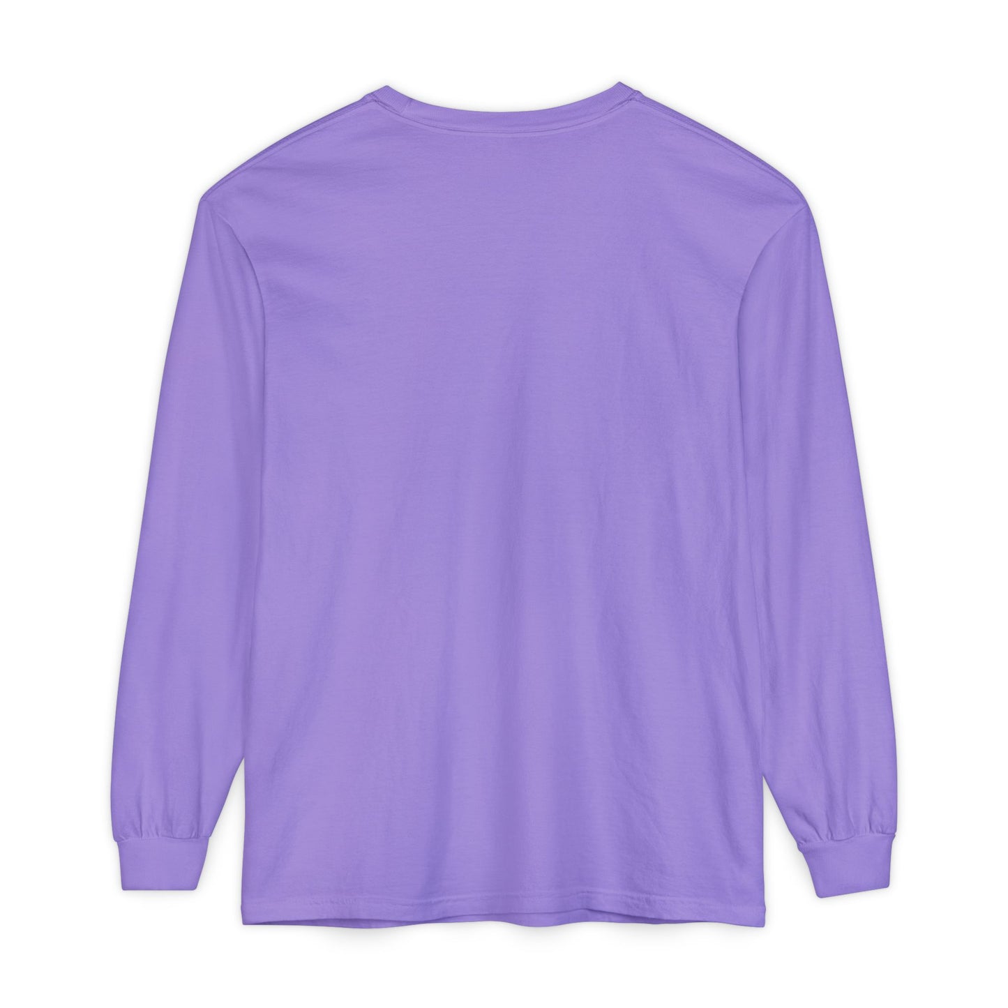 Resting Beach Face - Unisex Garment-dyed Long Sleeve T-Shirt