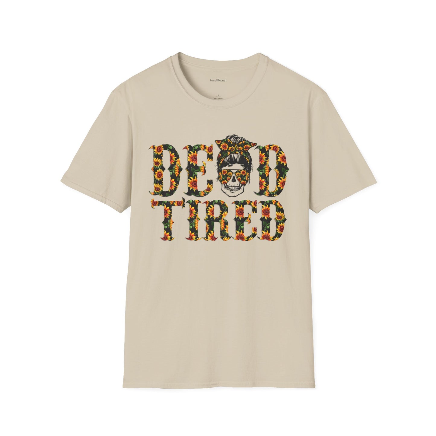 Dead Tired Mom Unisex SoftStyle T-Shirt 100% Cotton