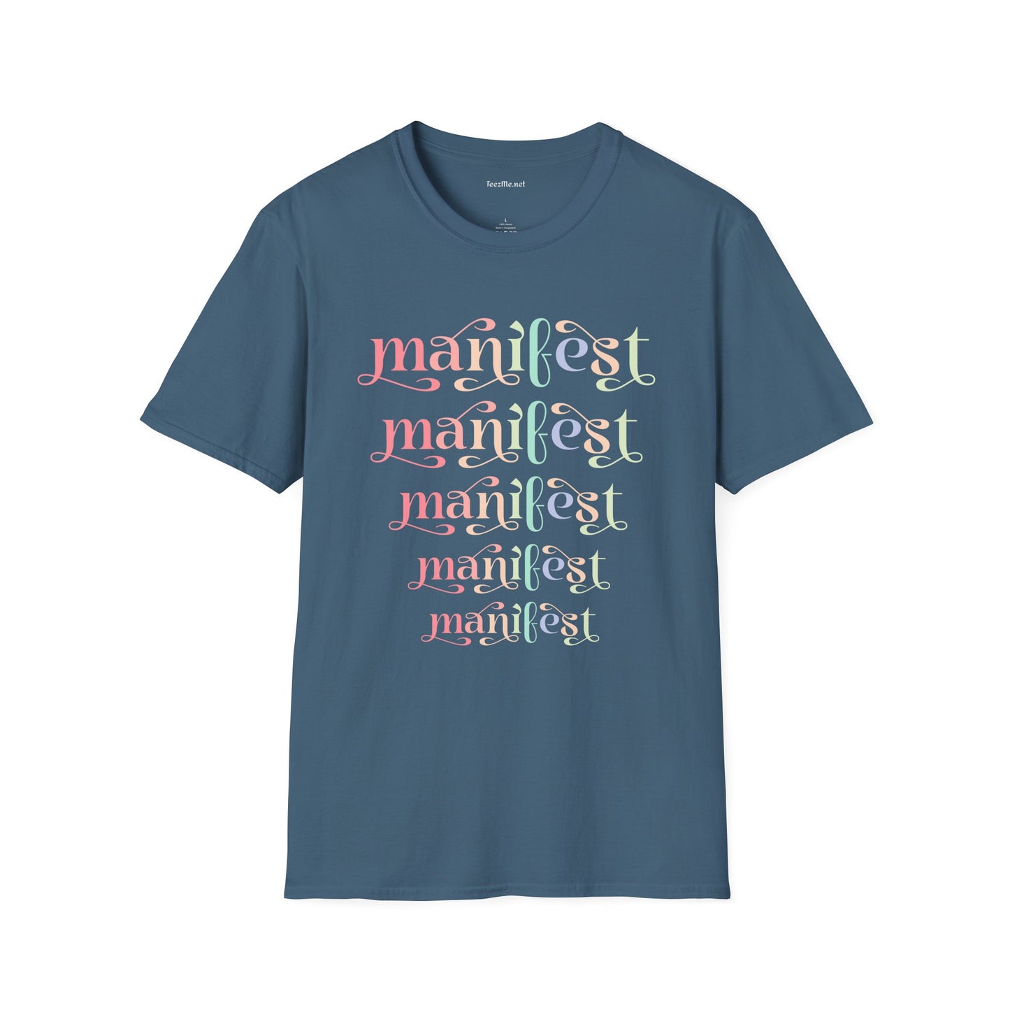 Manifest Unisex Softstyle T-Shirt 100% Cotton Graphic