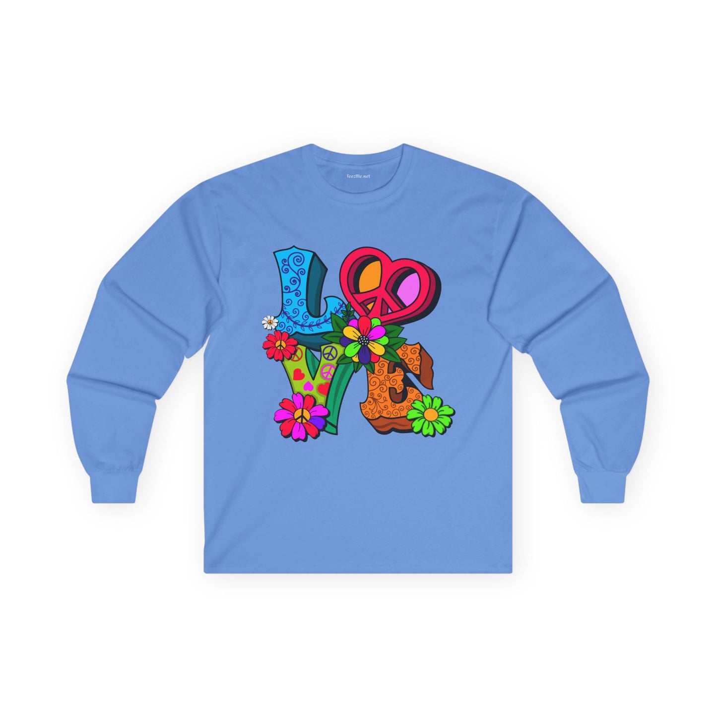 Love Peace Unisex Ultra Cotton Long Sleeve Tee