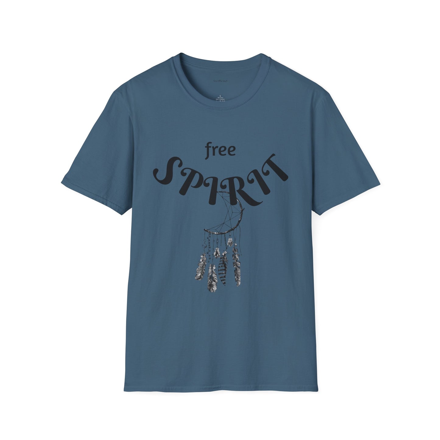 free SPIRIT - Unisex Softstyle T-Shirt 100% Cotton Graphic