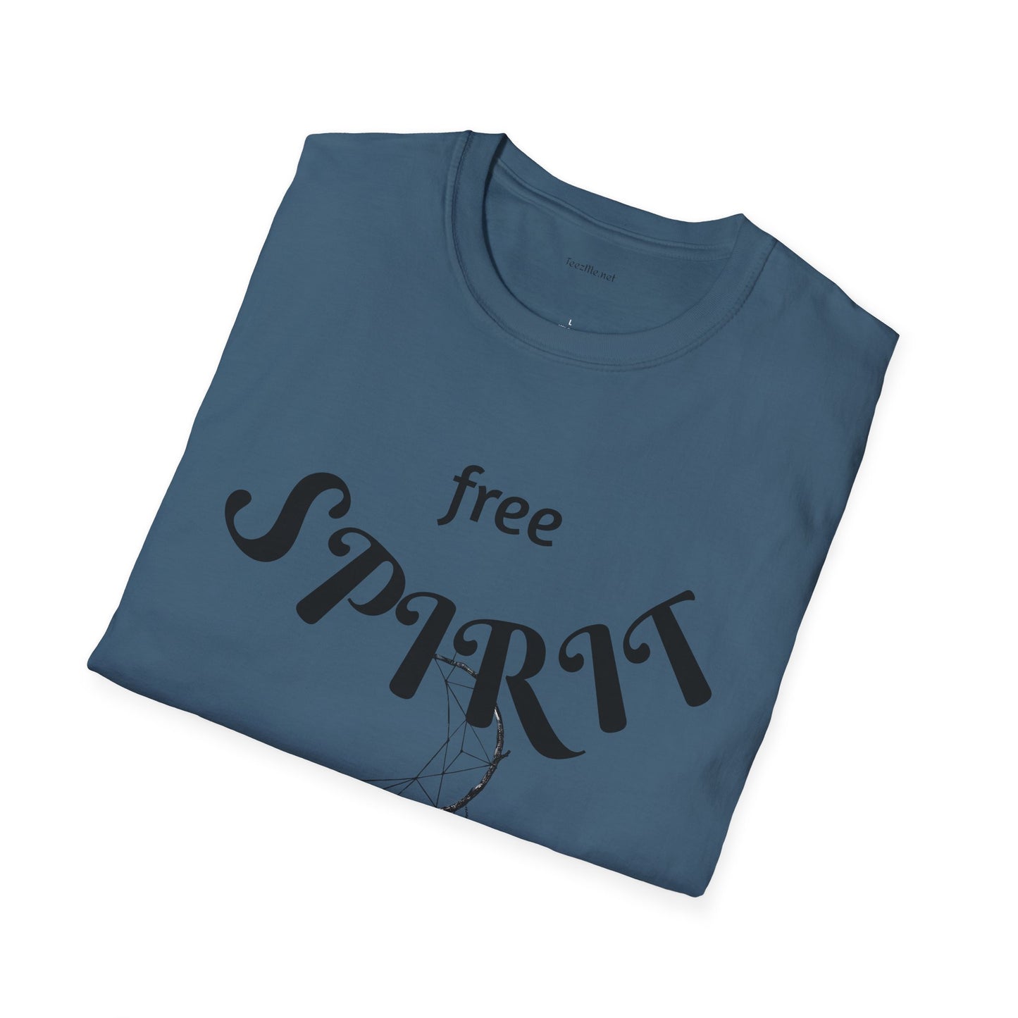 free SPIRIT - Unisex Softstyle T-Shirt 100% Cotton Graphic