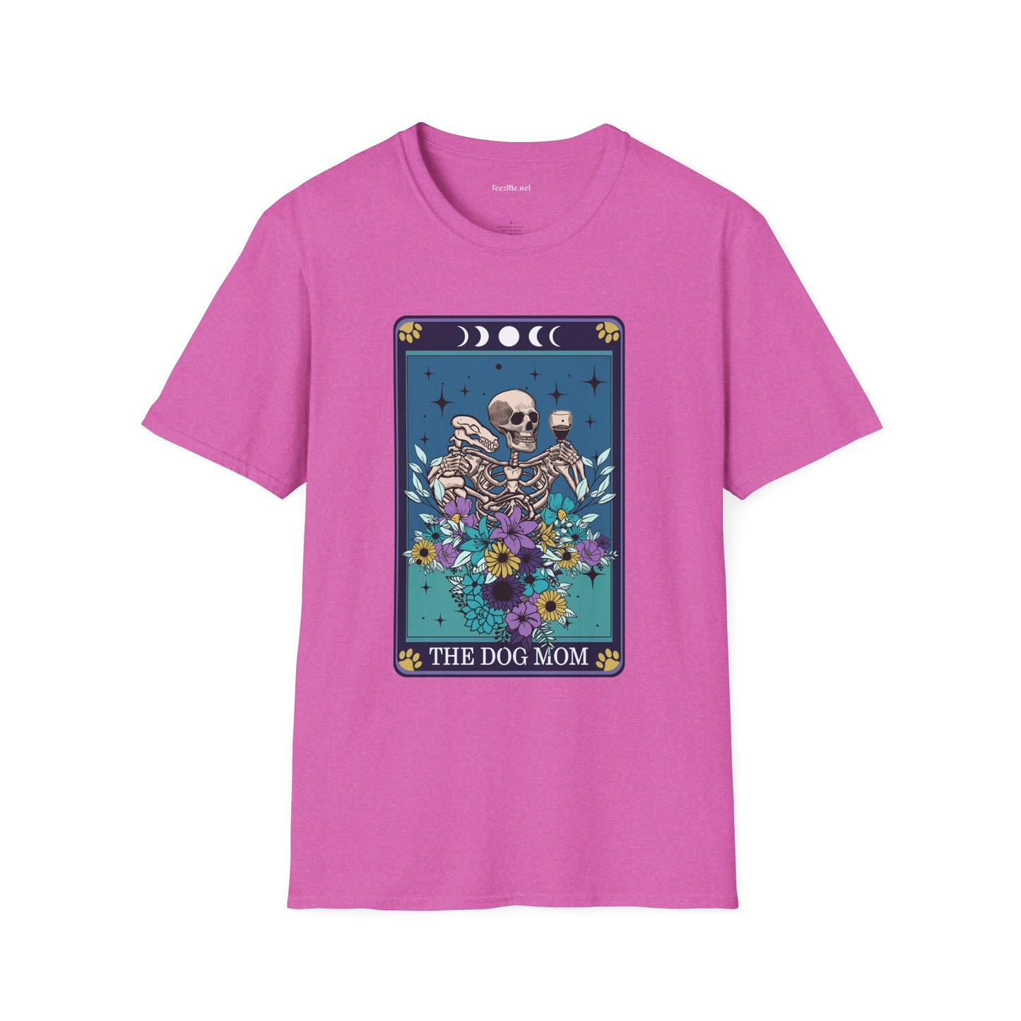 The Dog Mom Unisex Softstyle T-Shirt 100% Cotton #tarot