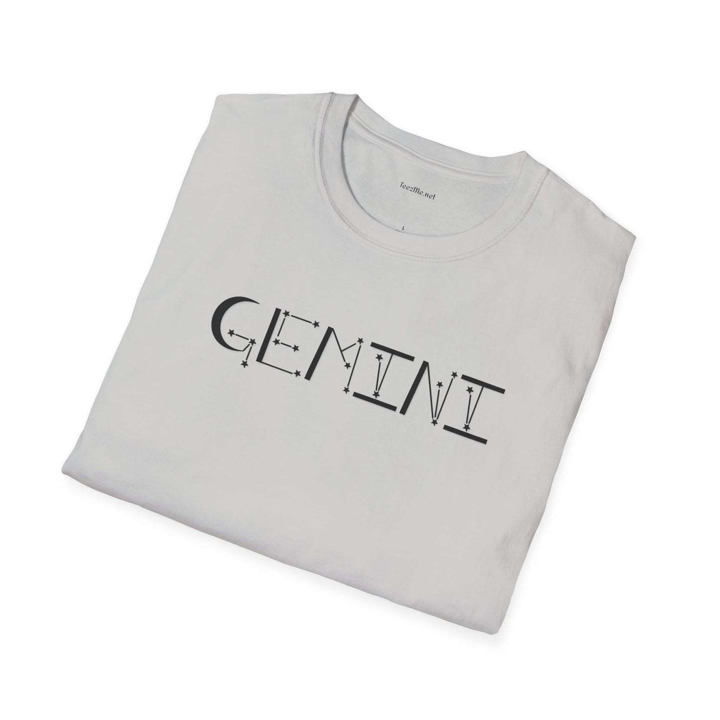 Gemini Zodiac - Unisex Softstyle T-Shirt 100% Cotton Graphic