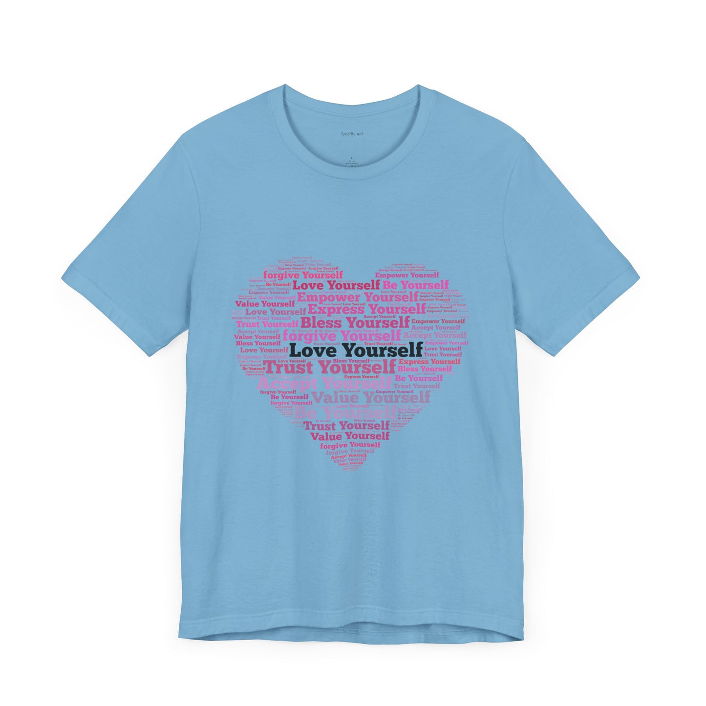 Love - Trust - Accept Yourself- Unisex Jersey Short Sleeve Tee