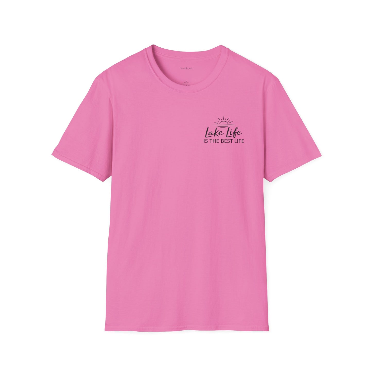 Lake Life Best Life - Unisex Softstyle T-Shirt 100% Cotton Graphic