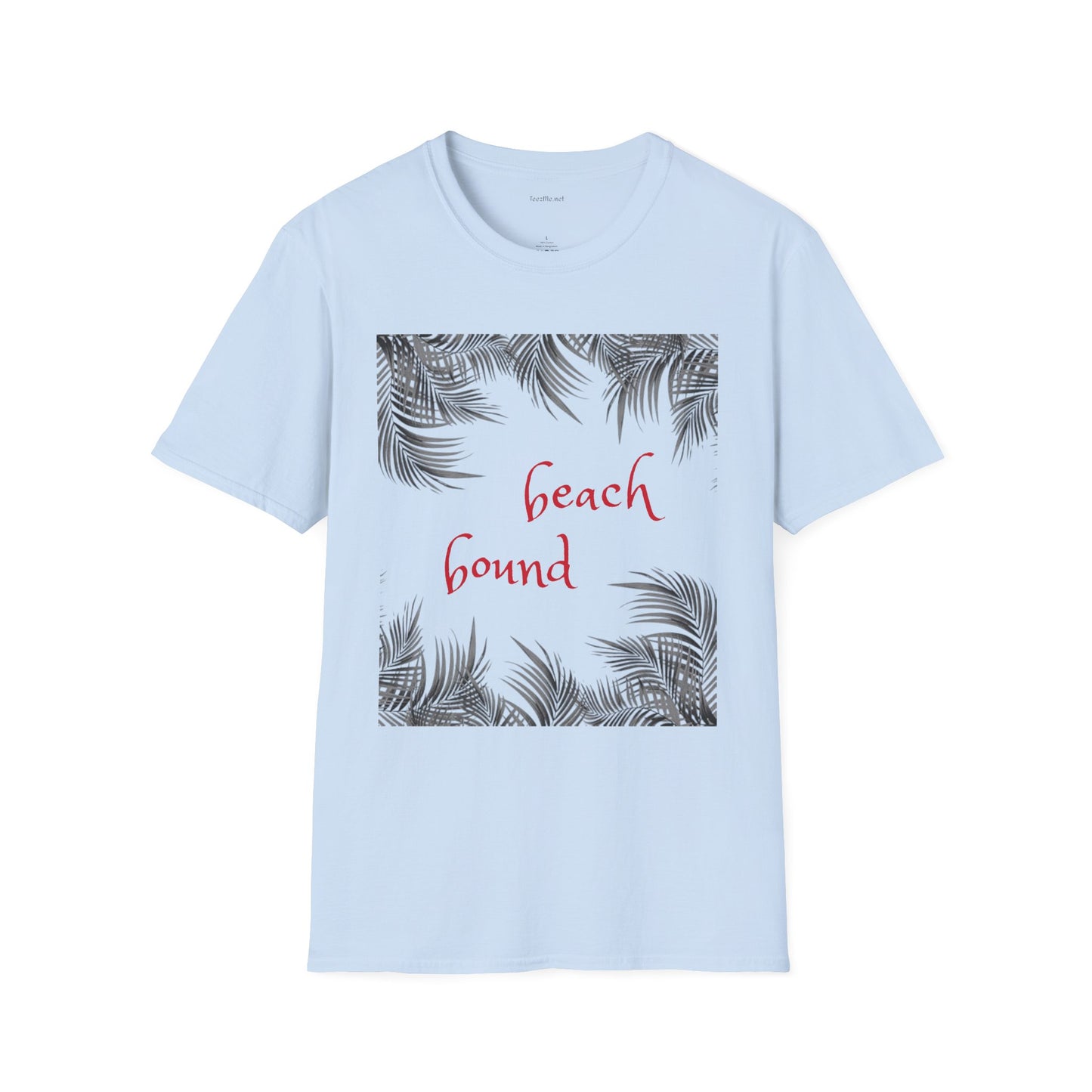 Beach Bound - Unisex Softstyle T-Shirt 100% Cotton Graphic