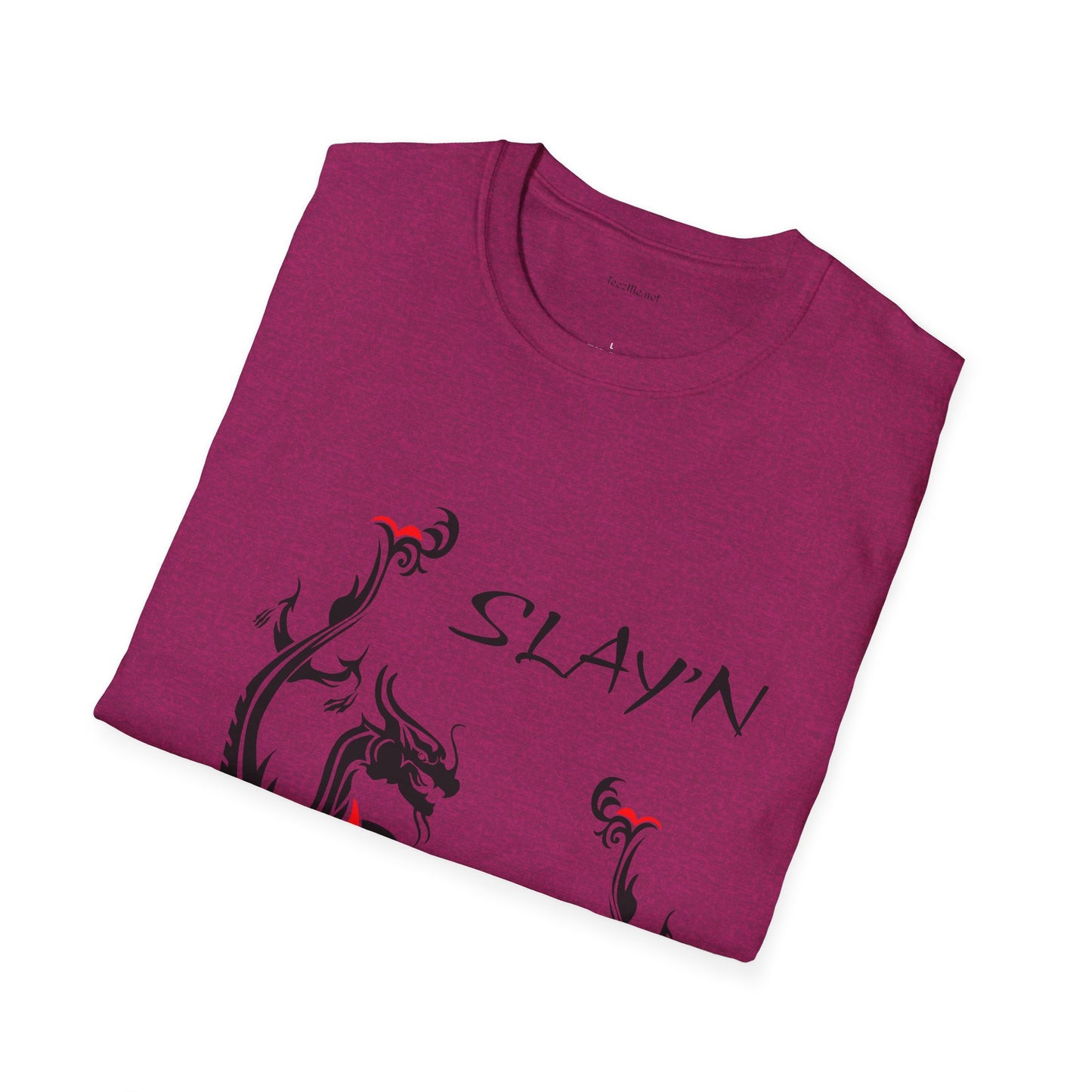 SLAY'N - Unisex Softstyle T-Shirt 100% Cotton Graphic