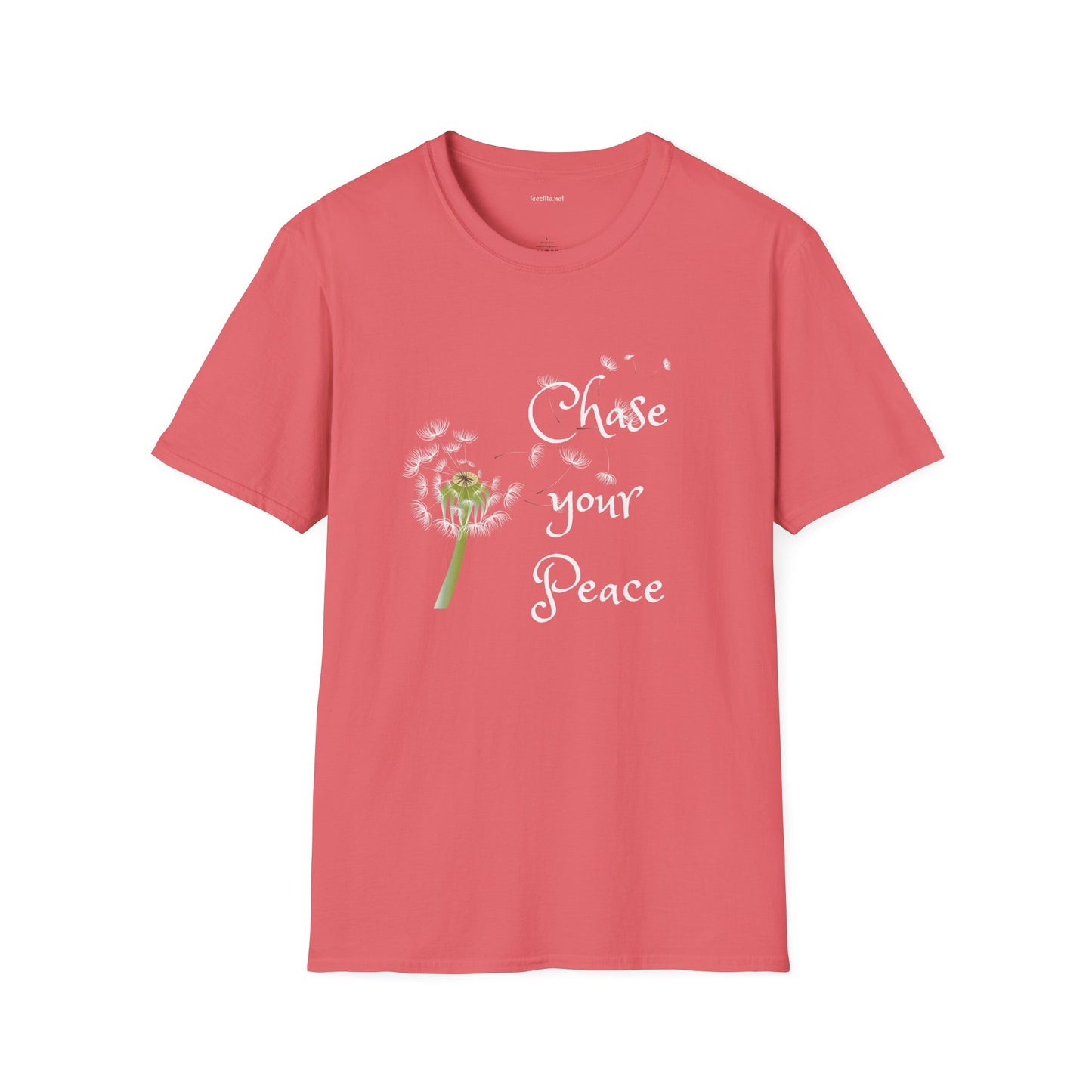Chase your Peace - Unisex Softstyle T-Shirt 100% Cotton Graphic