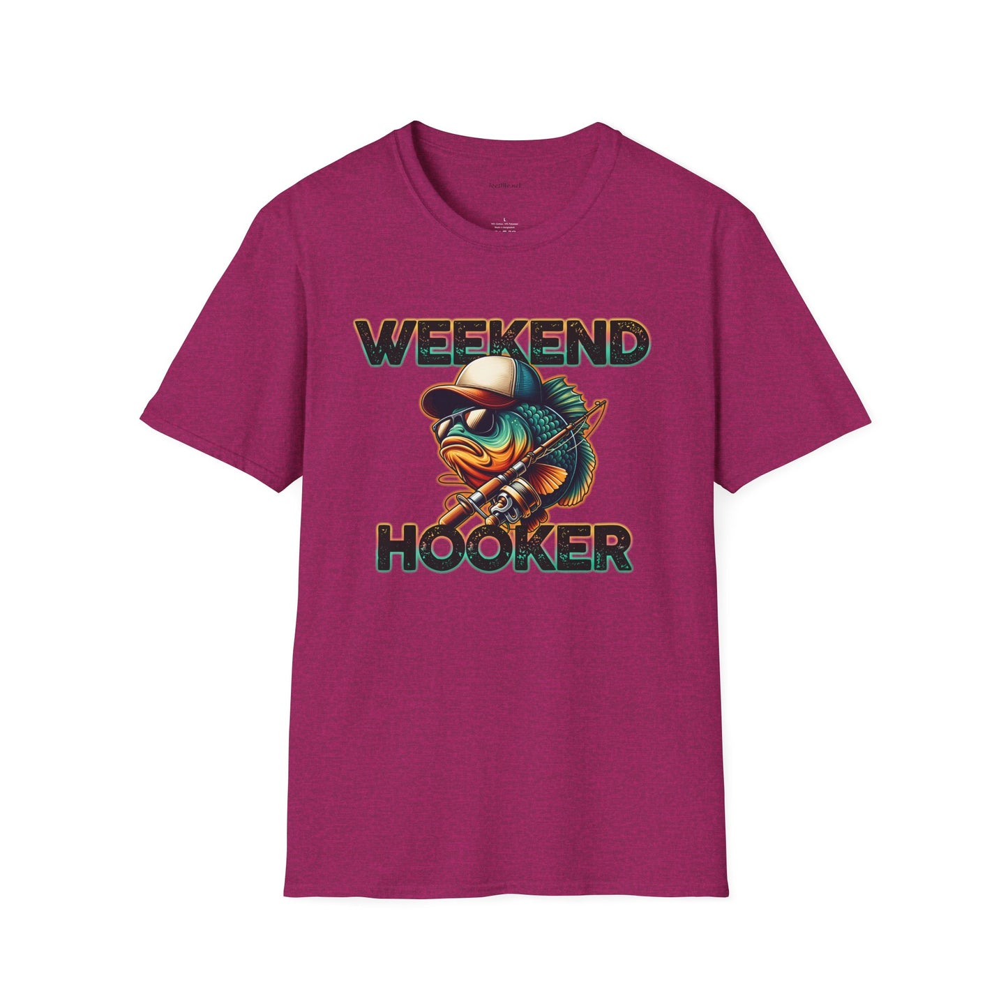 Weekend Hooker - Unisex Softstyle T-Shirt 100% Cotton Graphic