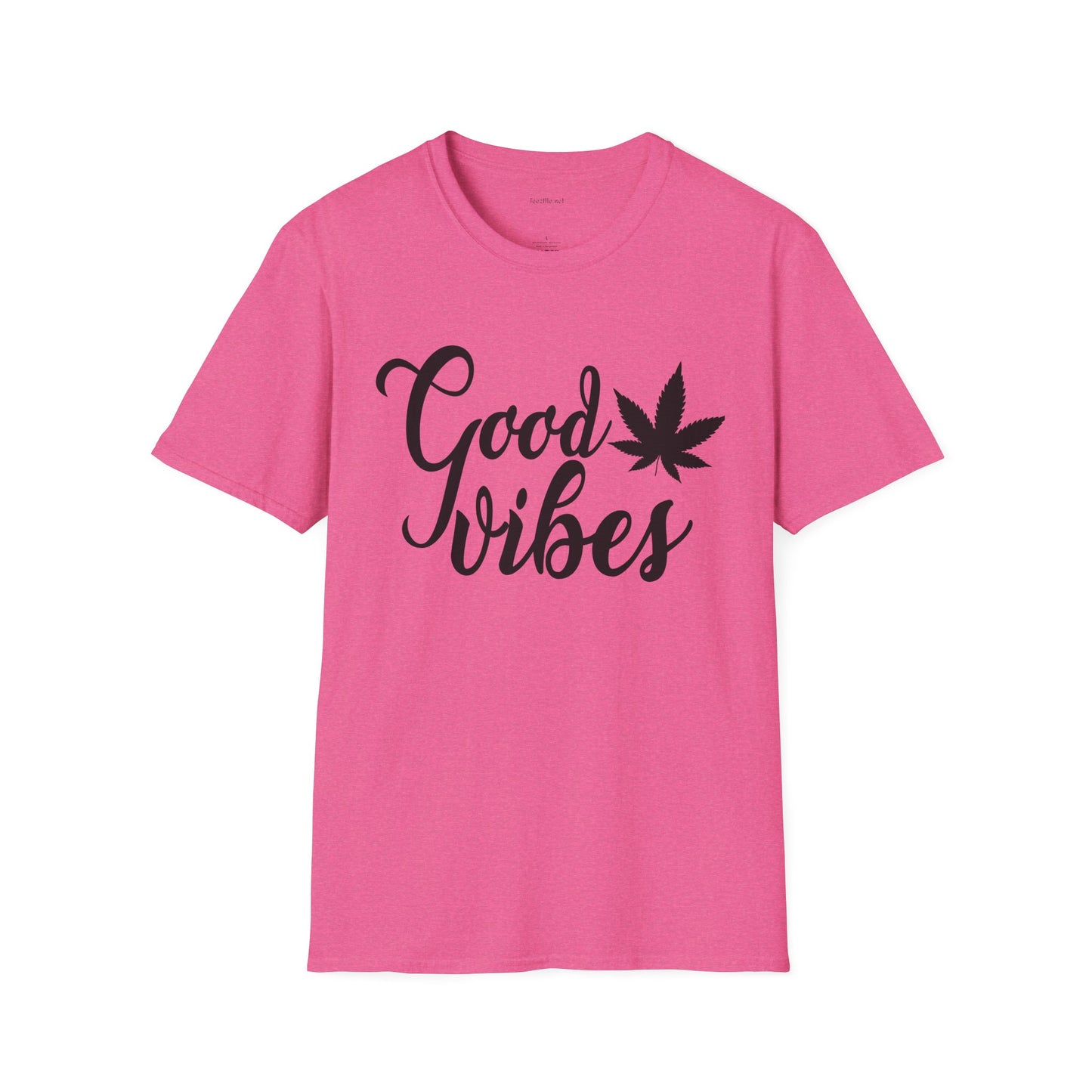 Good Vibes Weed - Unisex Softstyle T-Shirt 100% Cotton Graphic