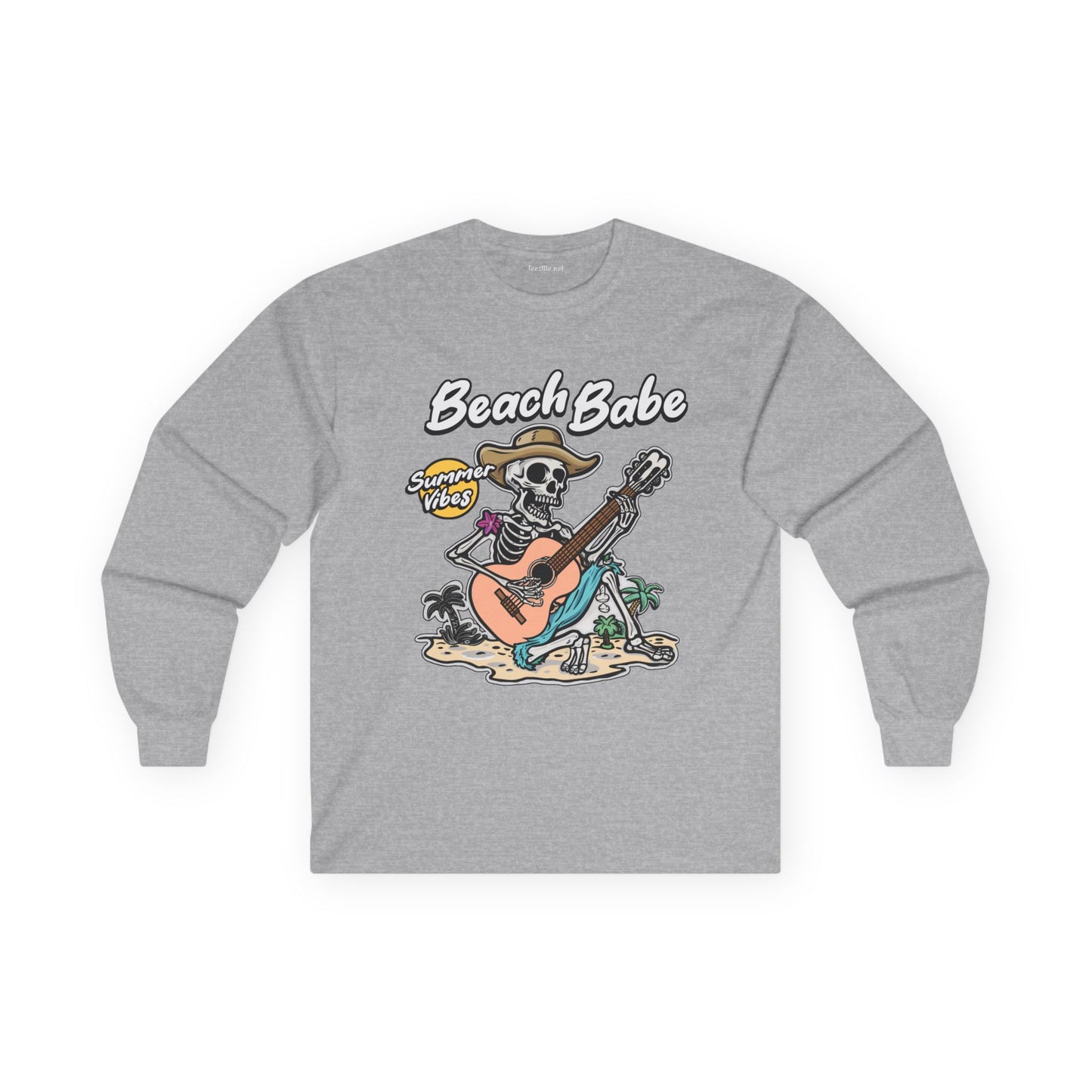Beach Babe Guitar Unisex Ultra Cotton Long Sleeve Tee