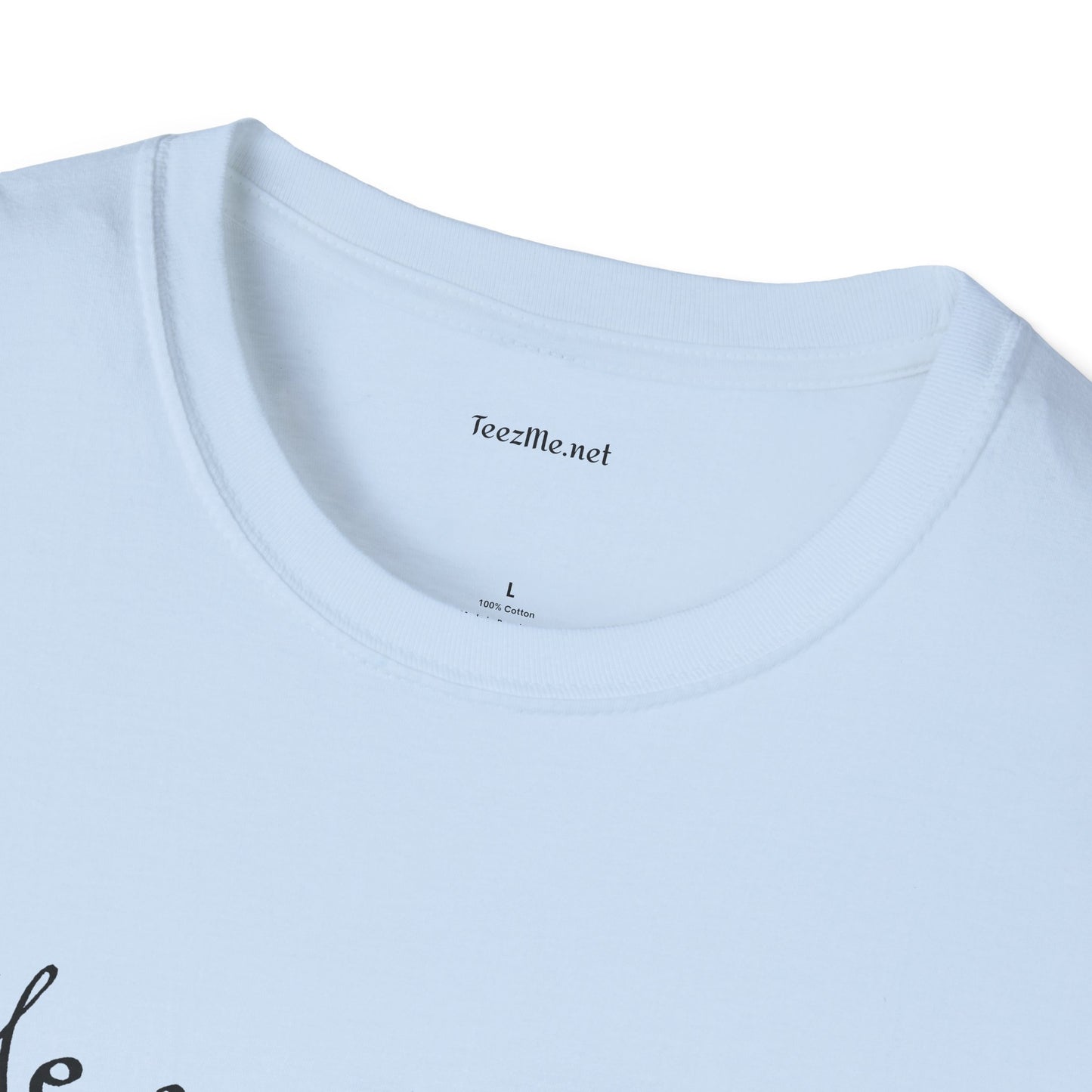 Me, my crystals, and I - Unisex Softstyle T-Shirt 100% Cotton Graphic