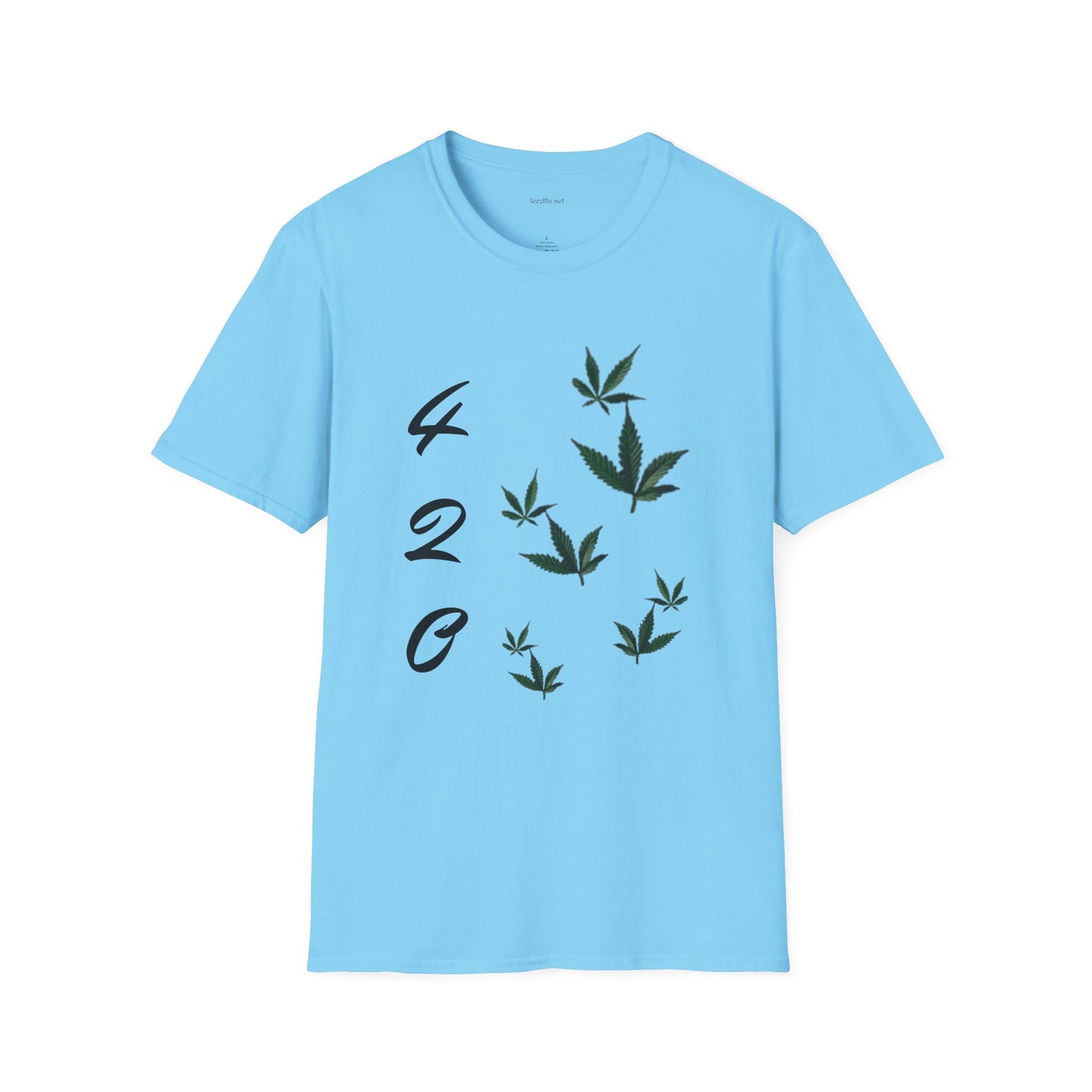 420 - Unisex Softstyle T-Shirt 100% Cotton Graphic #weed #cannabis
