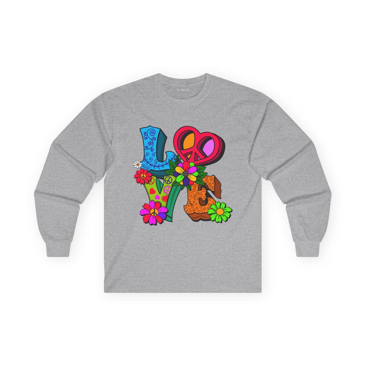 Love Peace Unisex Ultra Cotton Long Sleeve Tee